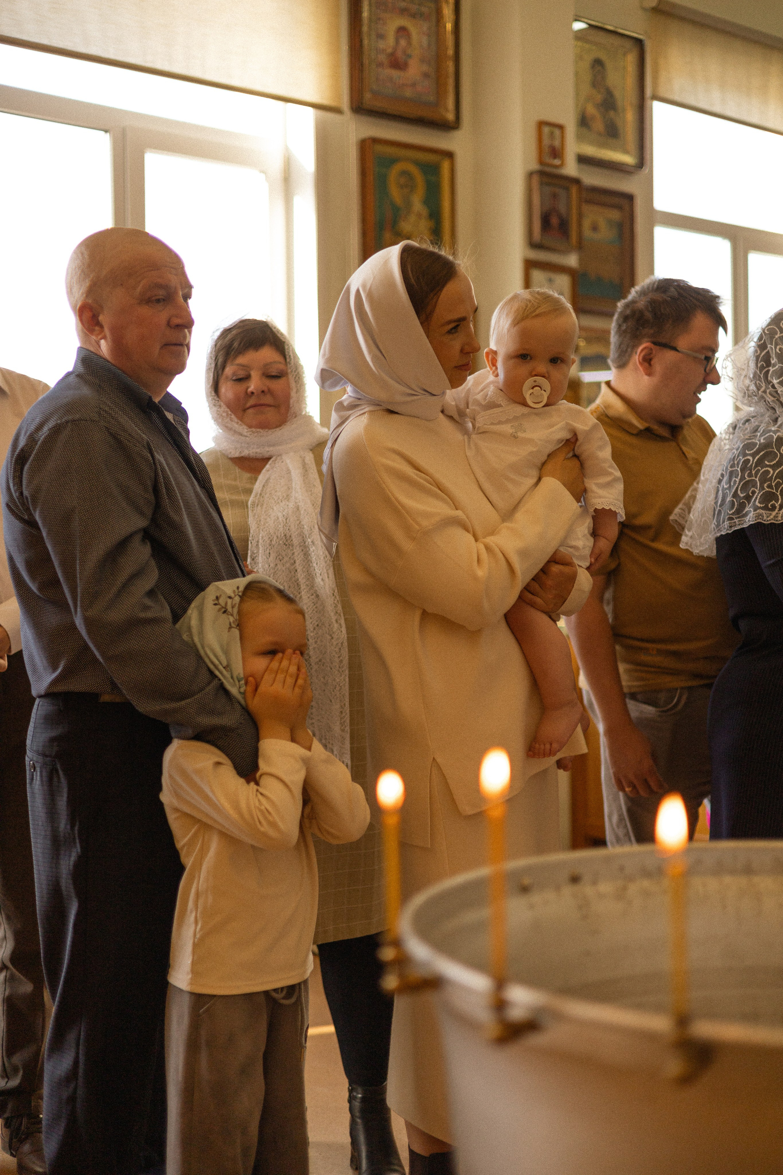 Крещение Лёвы. Фотограф в г. Чита