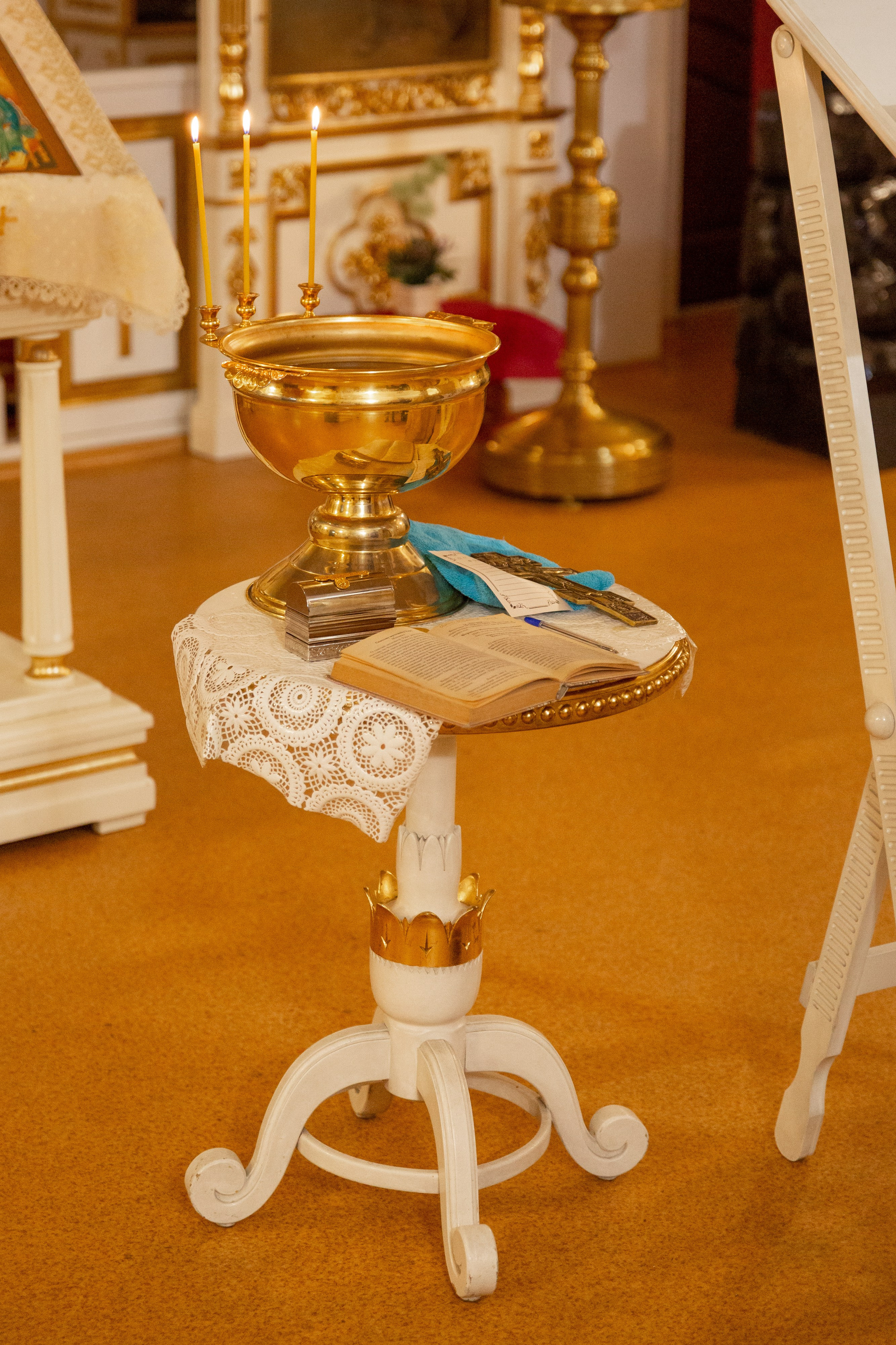 Таинство крещения. Фотограф Комаров Сергей