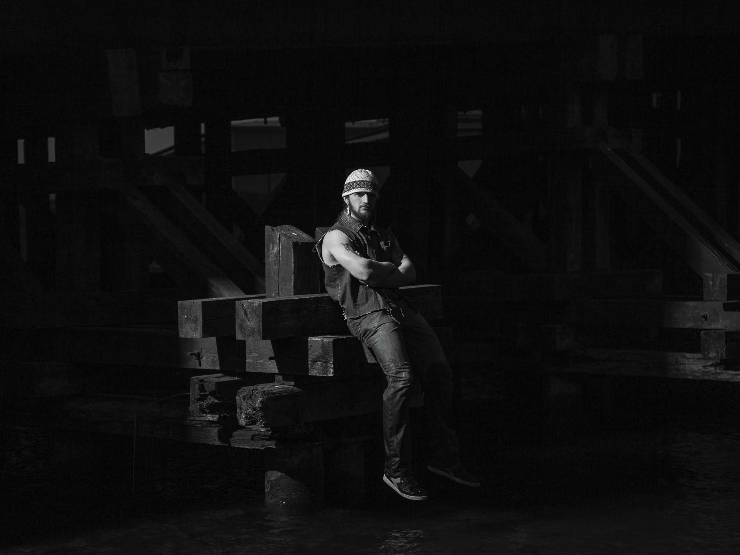 Фотосессия для рок-музыканта. Фотограф и видеограф Даня Хазигалиев