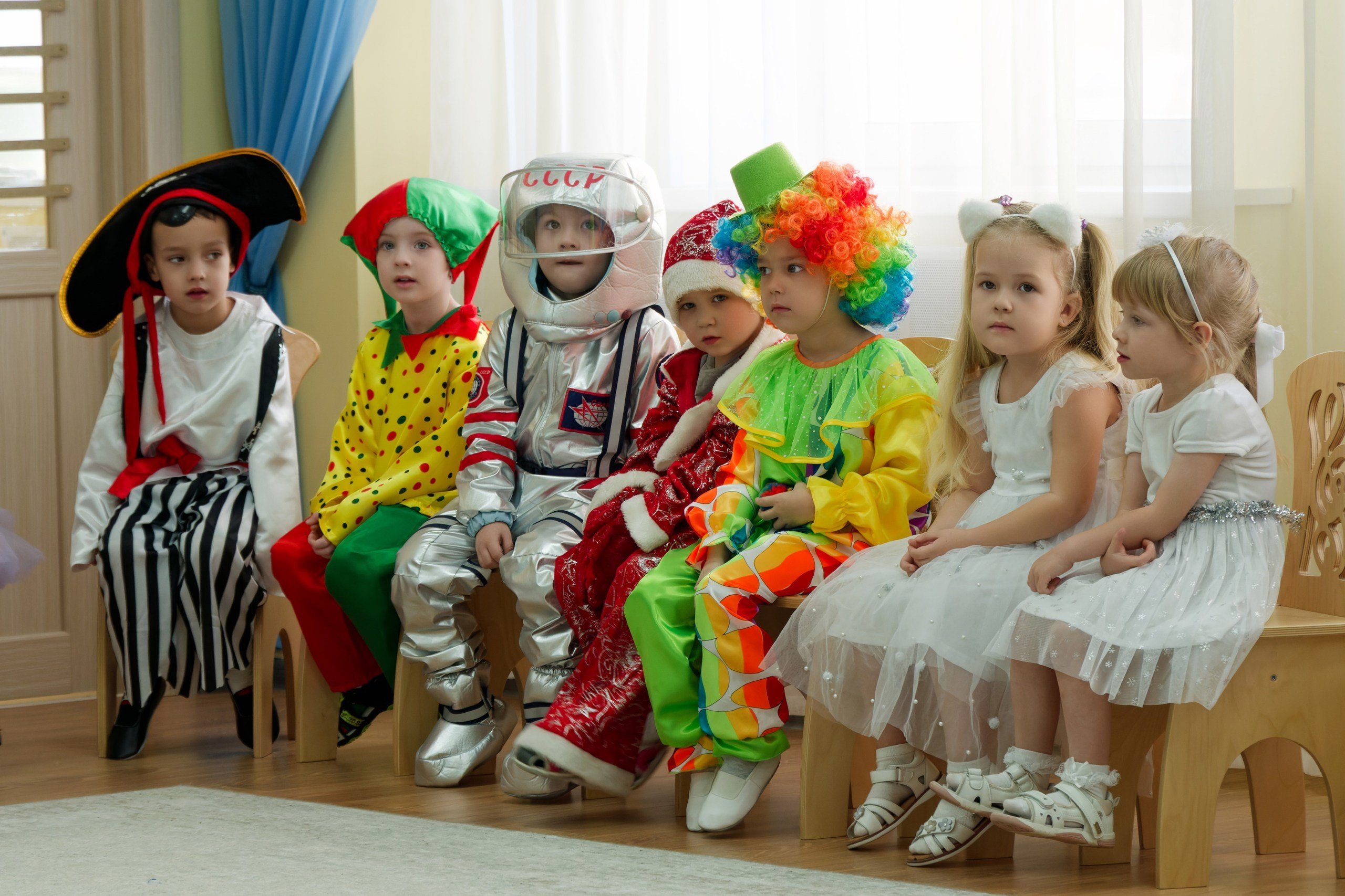 Детский новогодний утренник. Репортажный, event-фотограф во Владивостоке