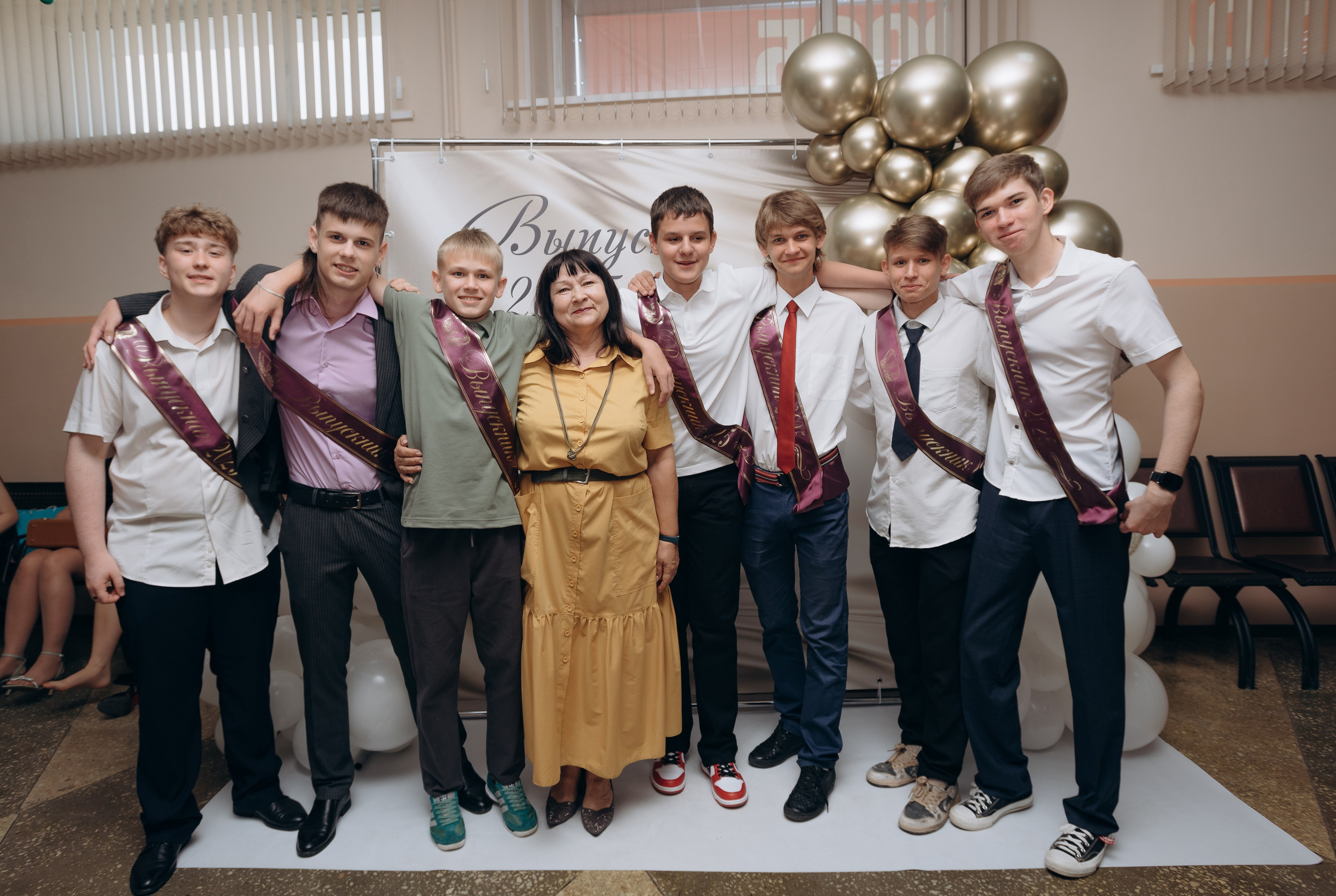 Выпускные школа. Фотограф Мария Каюрова