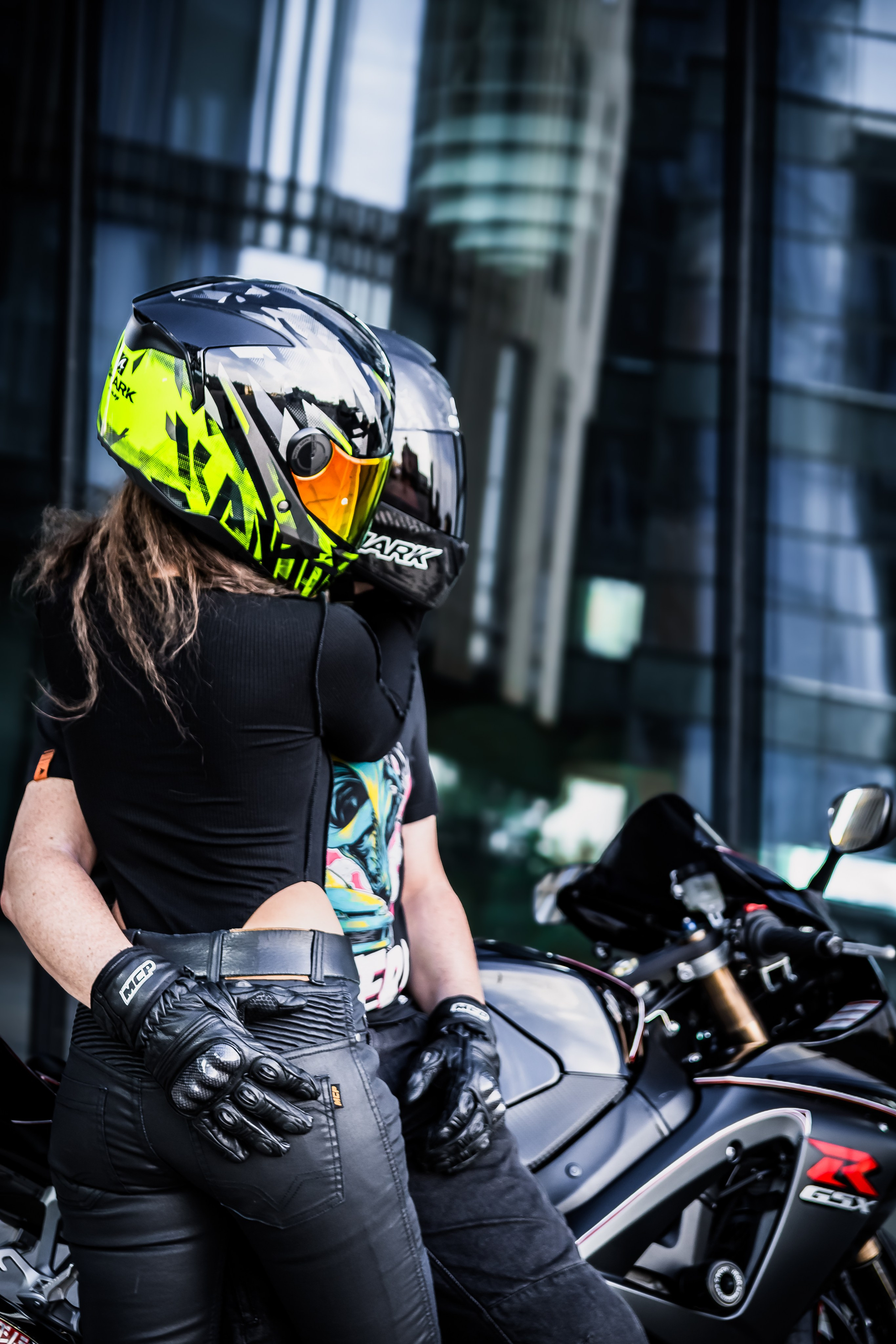 Кира и Кирилл — Suzuki GSX-R1000. Мотофотограф в Санкт-Петербурге Мария Скурская