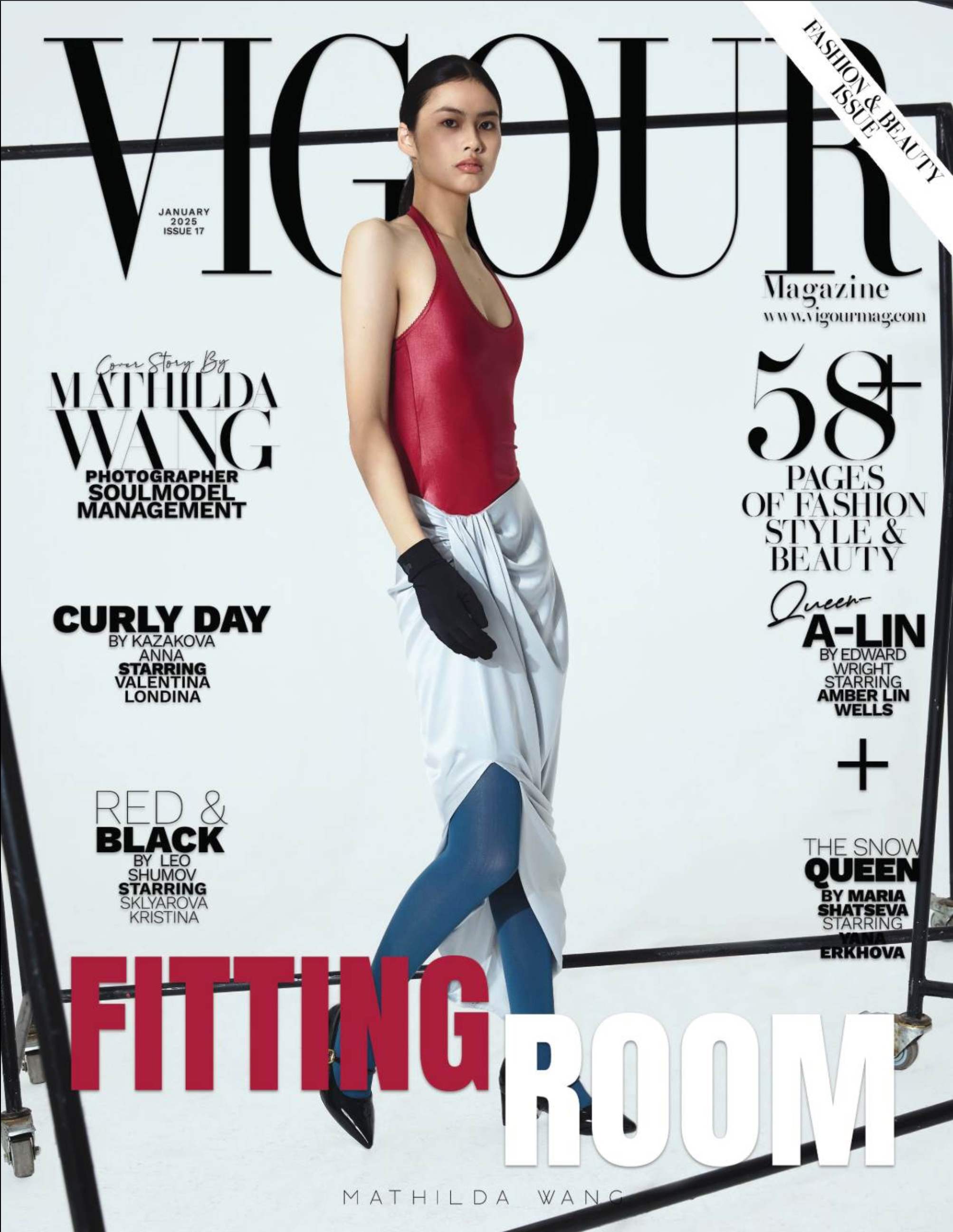 Vigour · Print · Fashion & Beauty | January 2025. Фотограф Лео Шумов Москва