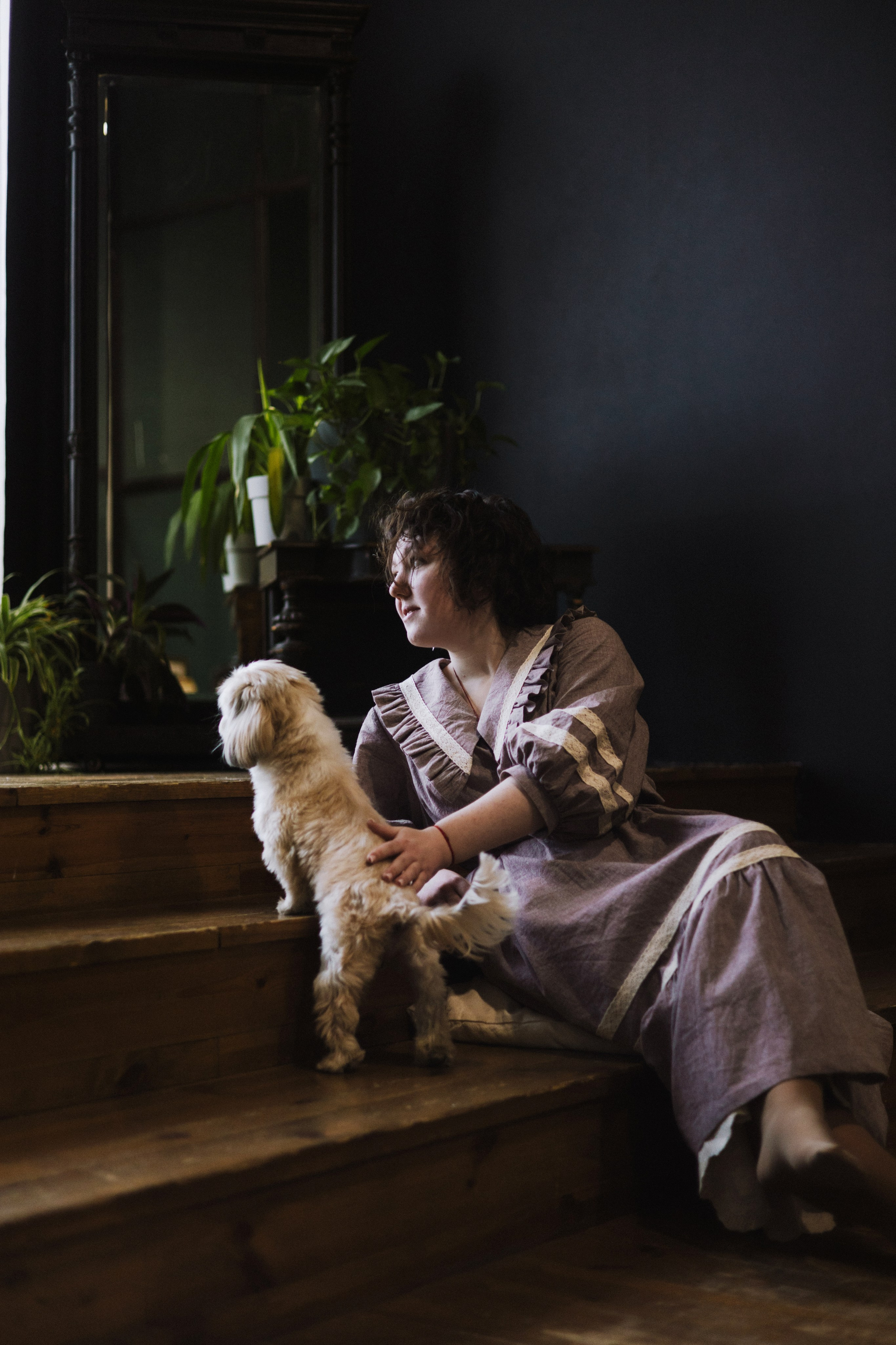 Ирина и Винни. Фотограф-анималист Богданова Полина