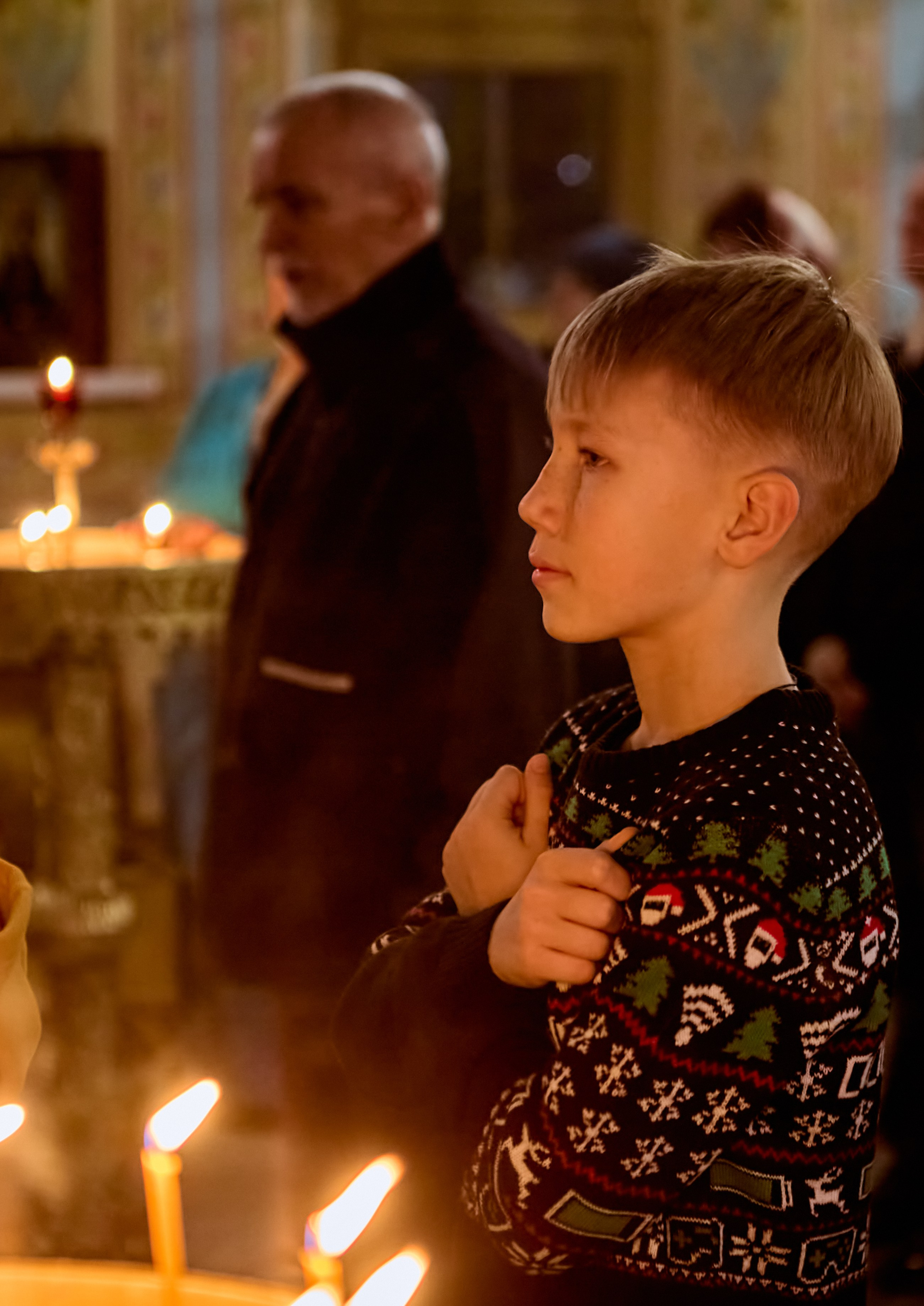 Литургия в Новогоднюю Ночь 2025