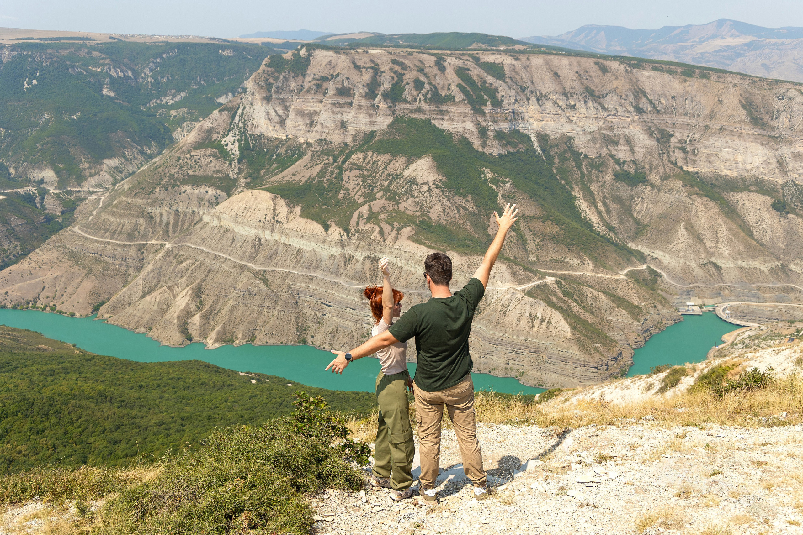 Выездная съёмка на каньоне. Свадебный и семейный фотограф в Каспийске Алёна Нурмагомедова