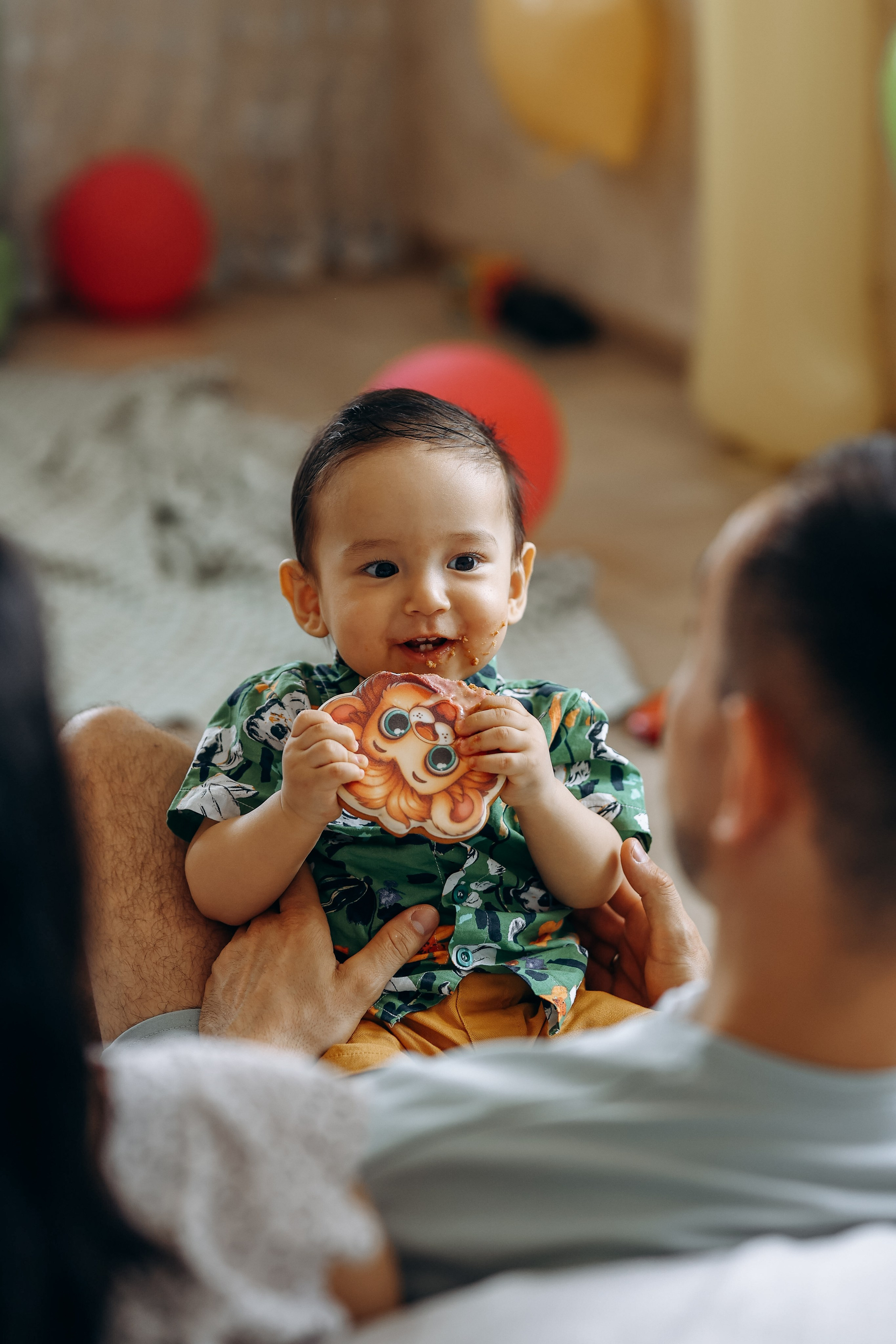 Годовасие маленького львенка. Детский фотограф в Дубне и Кашине Елена Карпушина