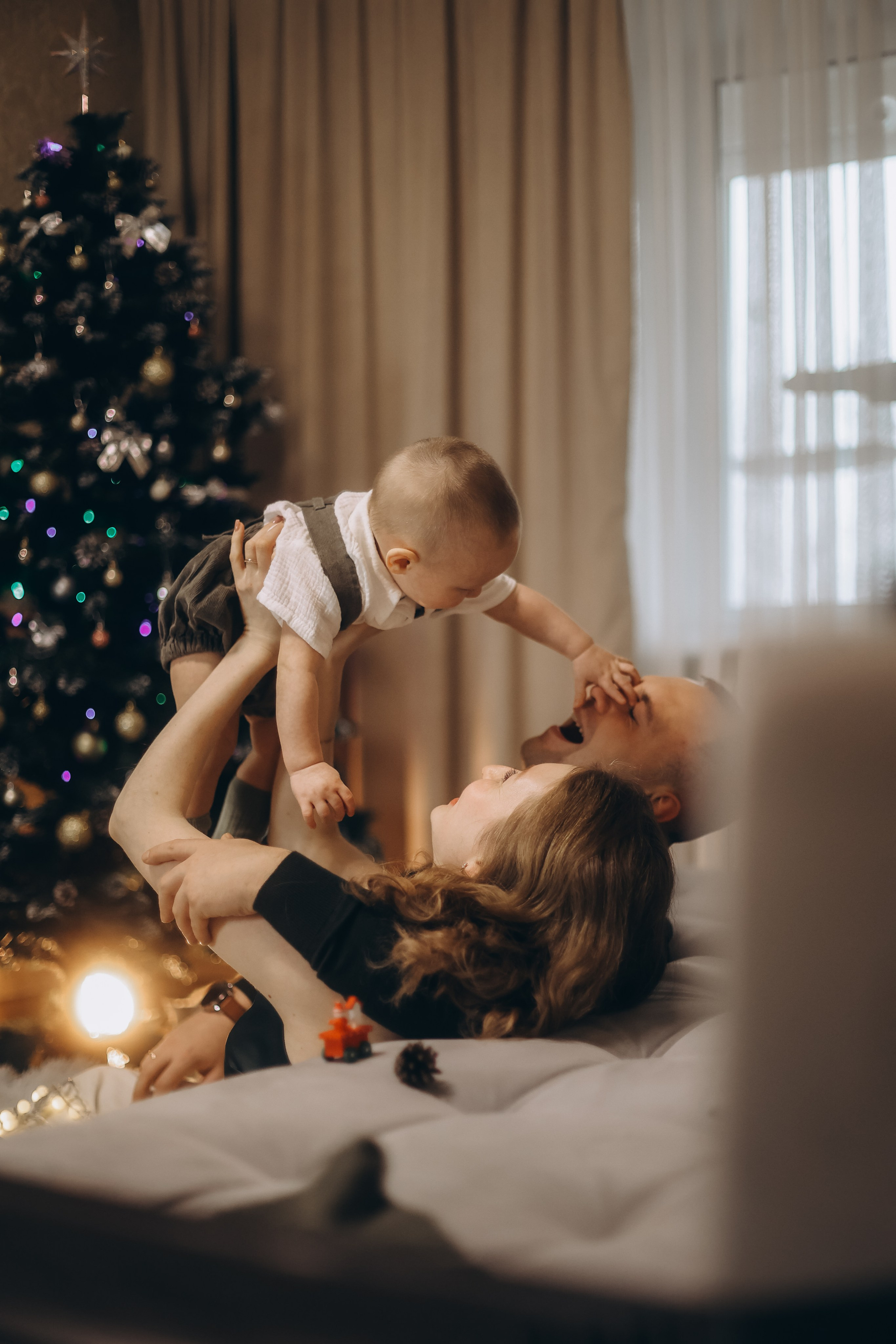 Первая Елка 🎄 для маленького Леши. Детский и Семейный фотограф Елена Карпушина