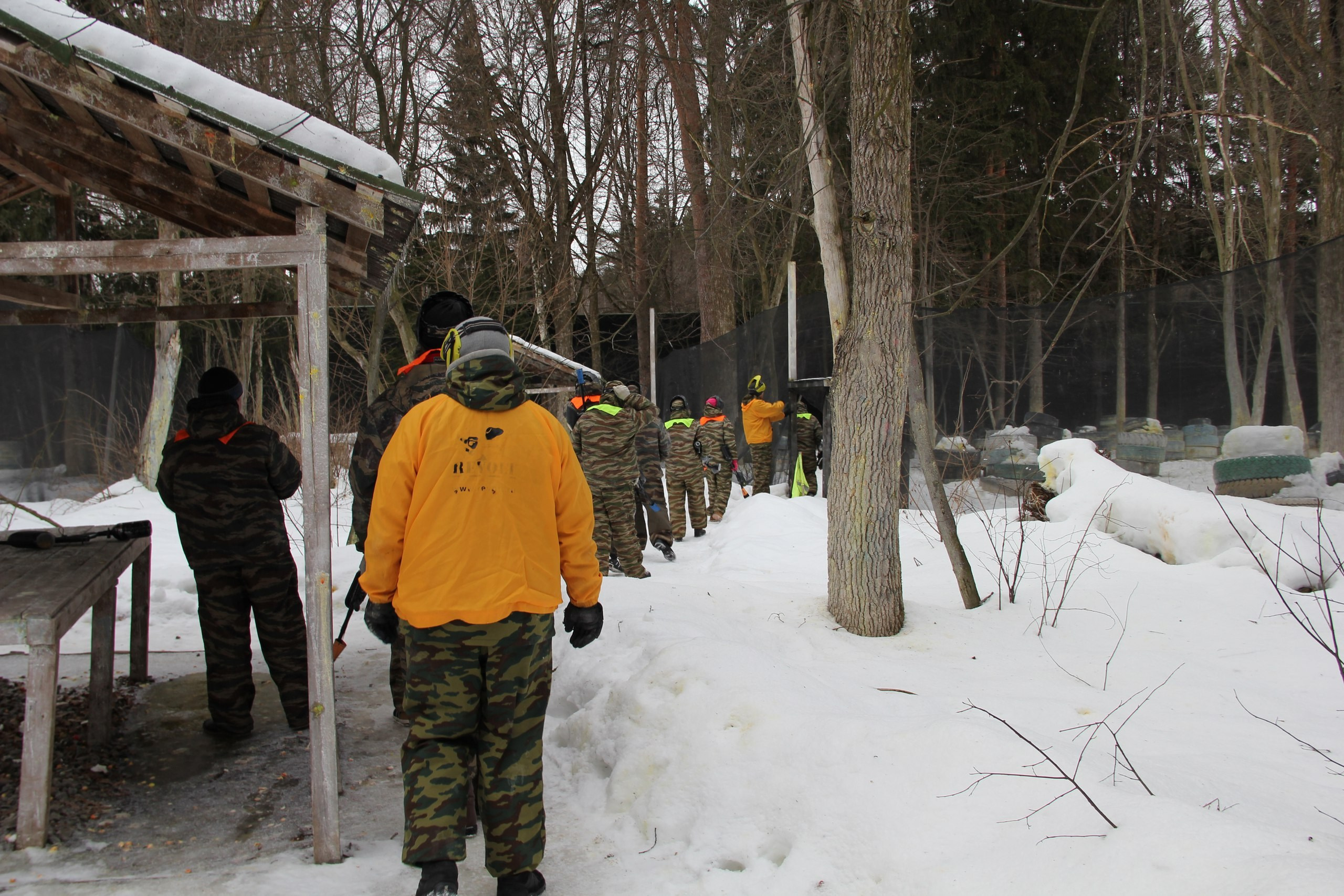 Пейнтбольная битва | 25.02.2017. Галерея Фантим