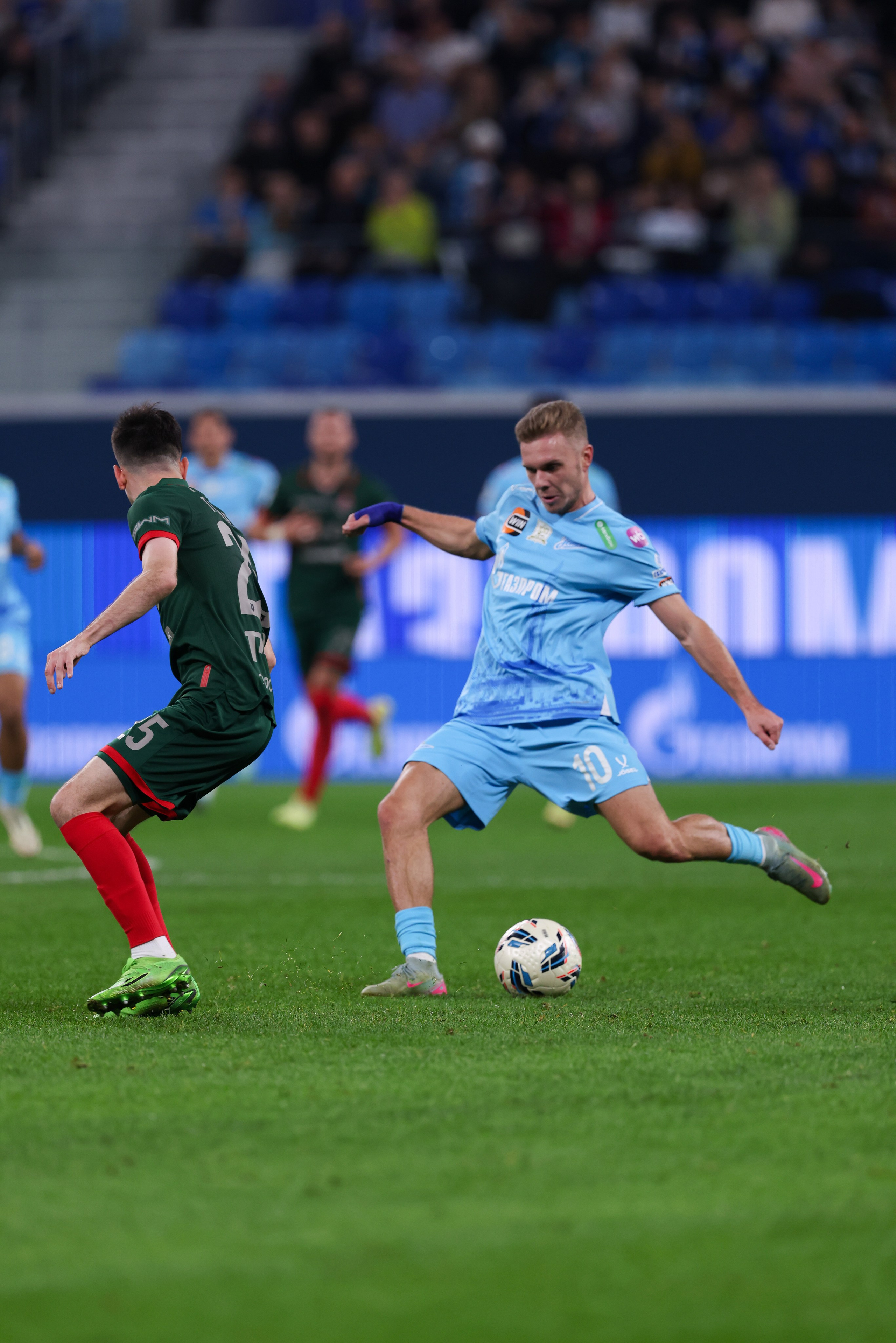 ФК «Зенит» — ФК «Локомотив» 14 тур РПЛ 01.11.2025. Спортивный и репортажный фотограф Антон Тереханов