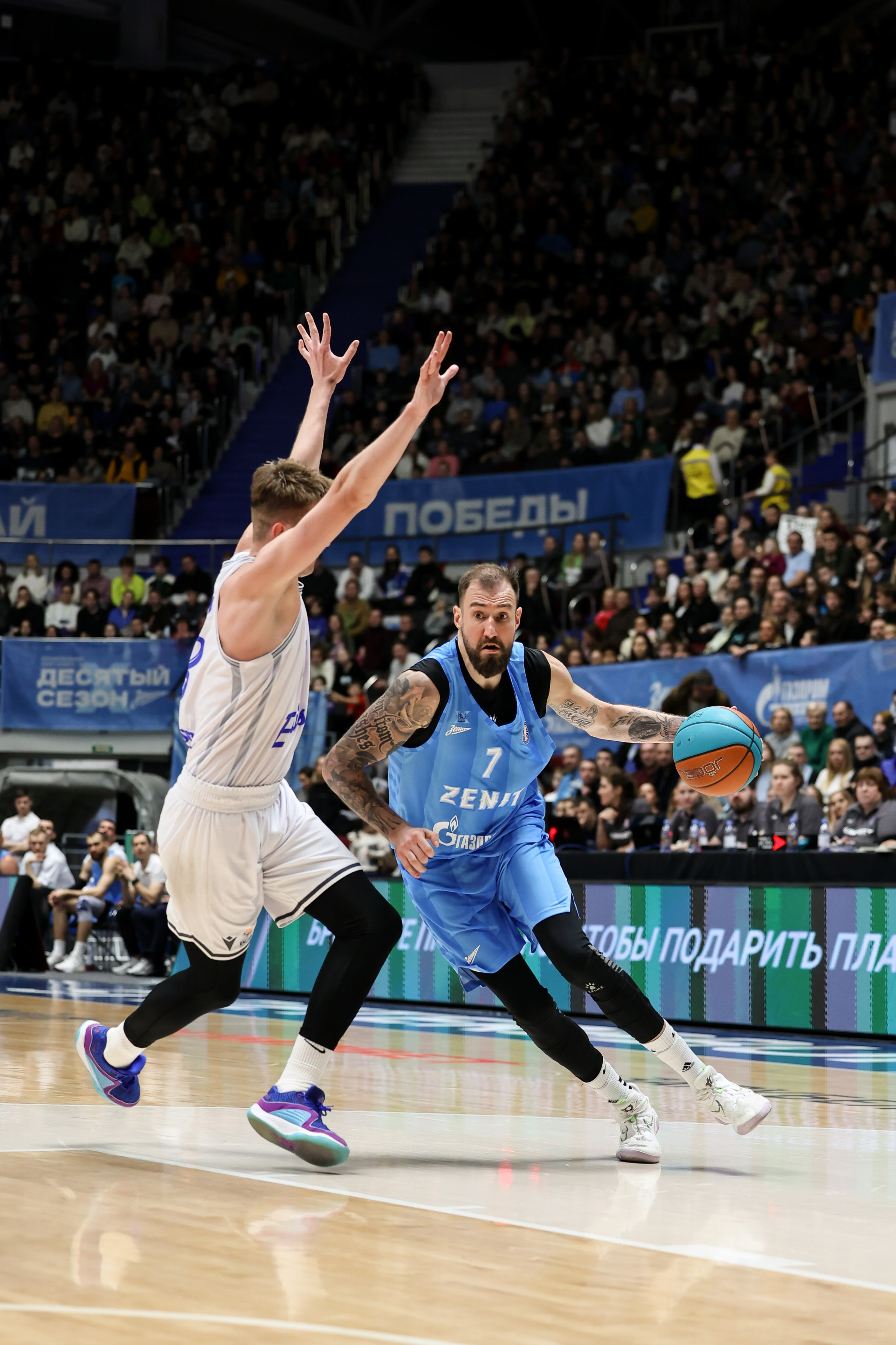 Зенит-Енисей 10.03.2024. Спортивный и репортажный фотограф Антон Тереханов