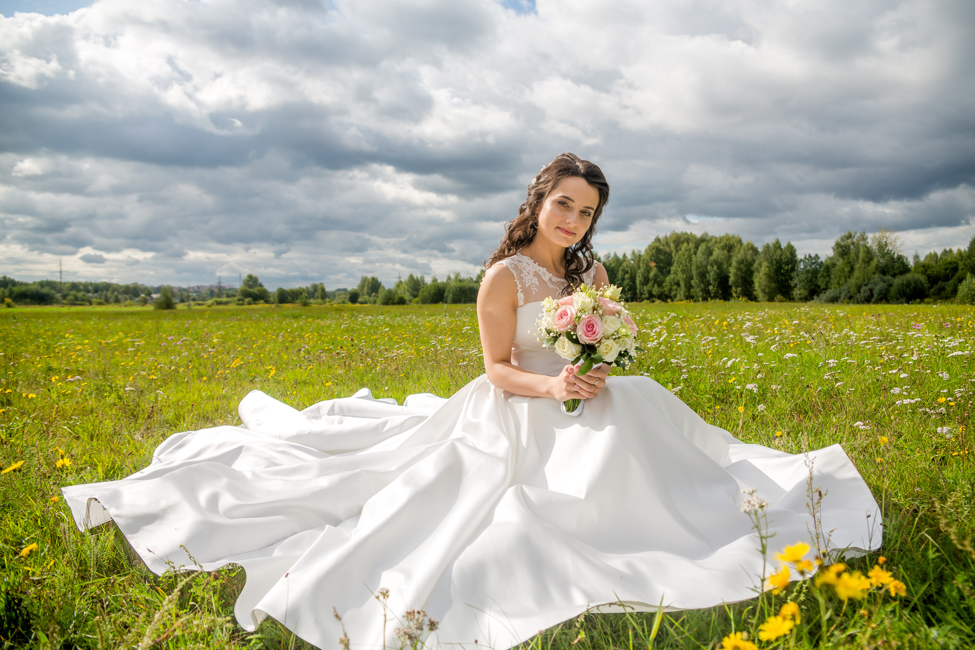 невеста в белом платье705