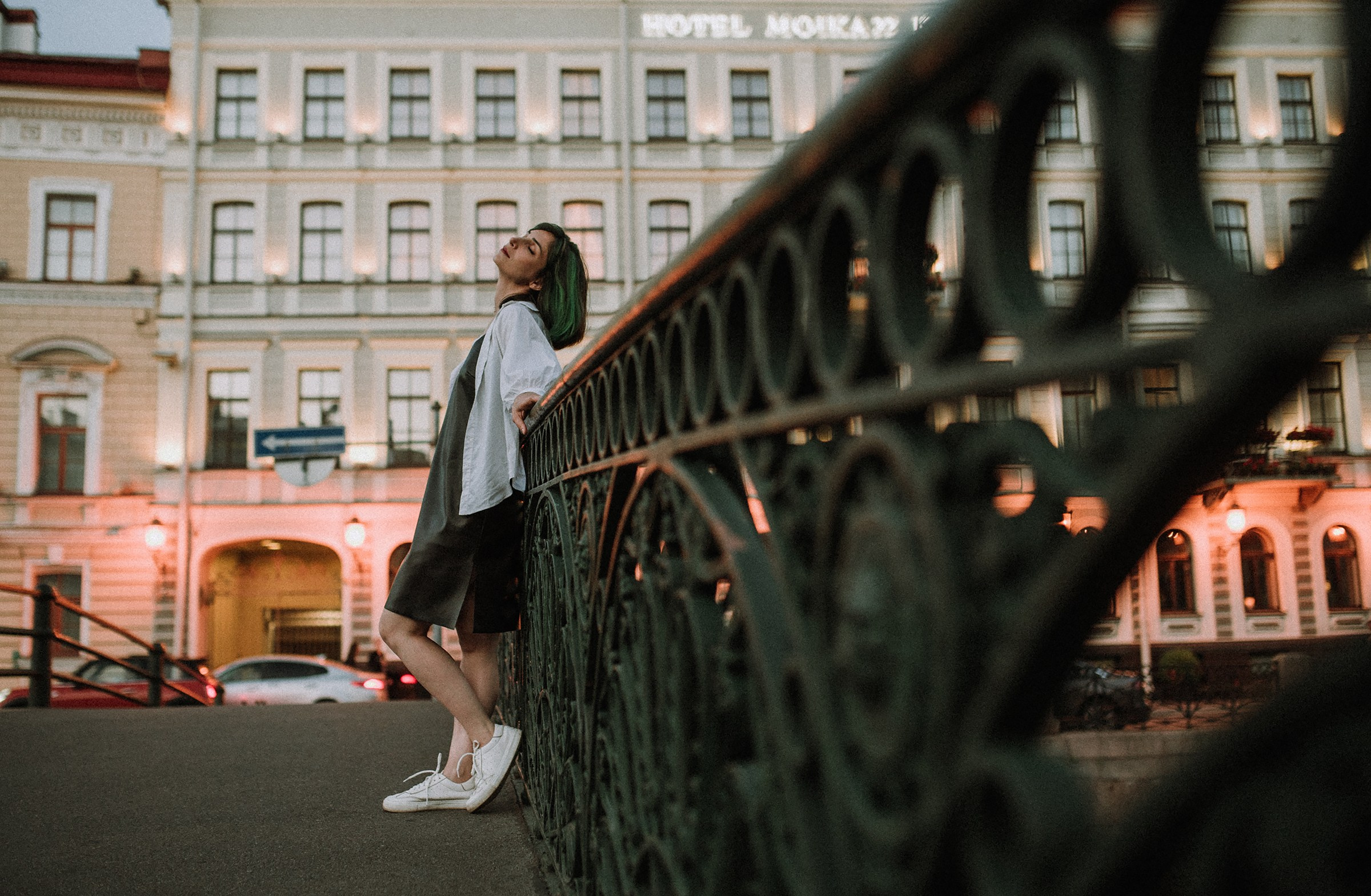 Зеленоволосая Марина. Фотограф в Санкт-Петребурге и в Великих Луках Волченкова Екатерина