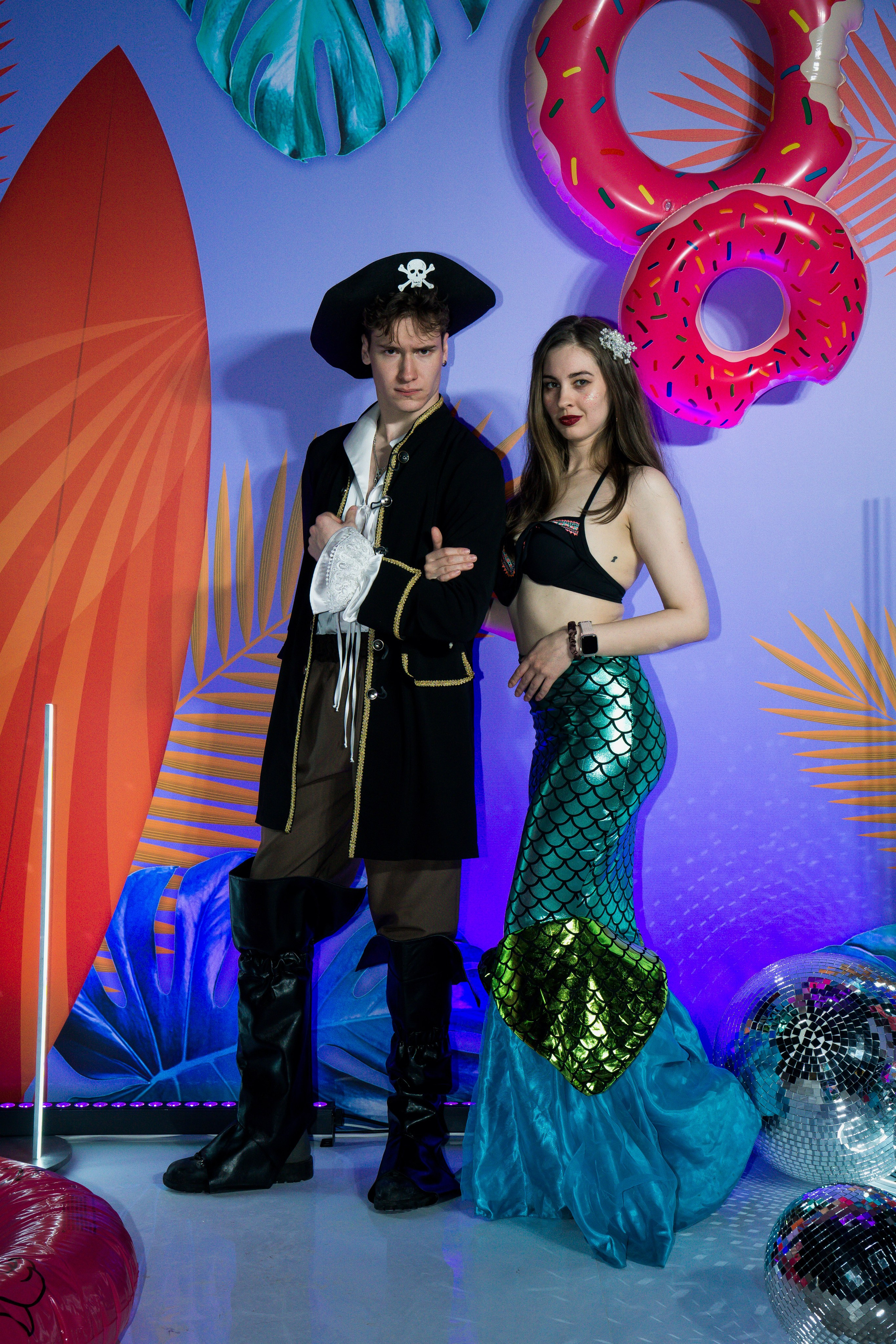 МТС корпоратив Гавайская вечеринка. Фотограф