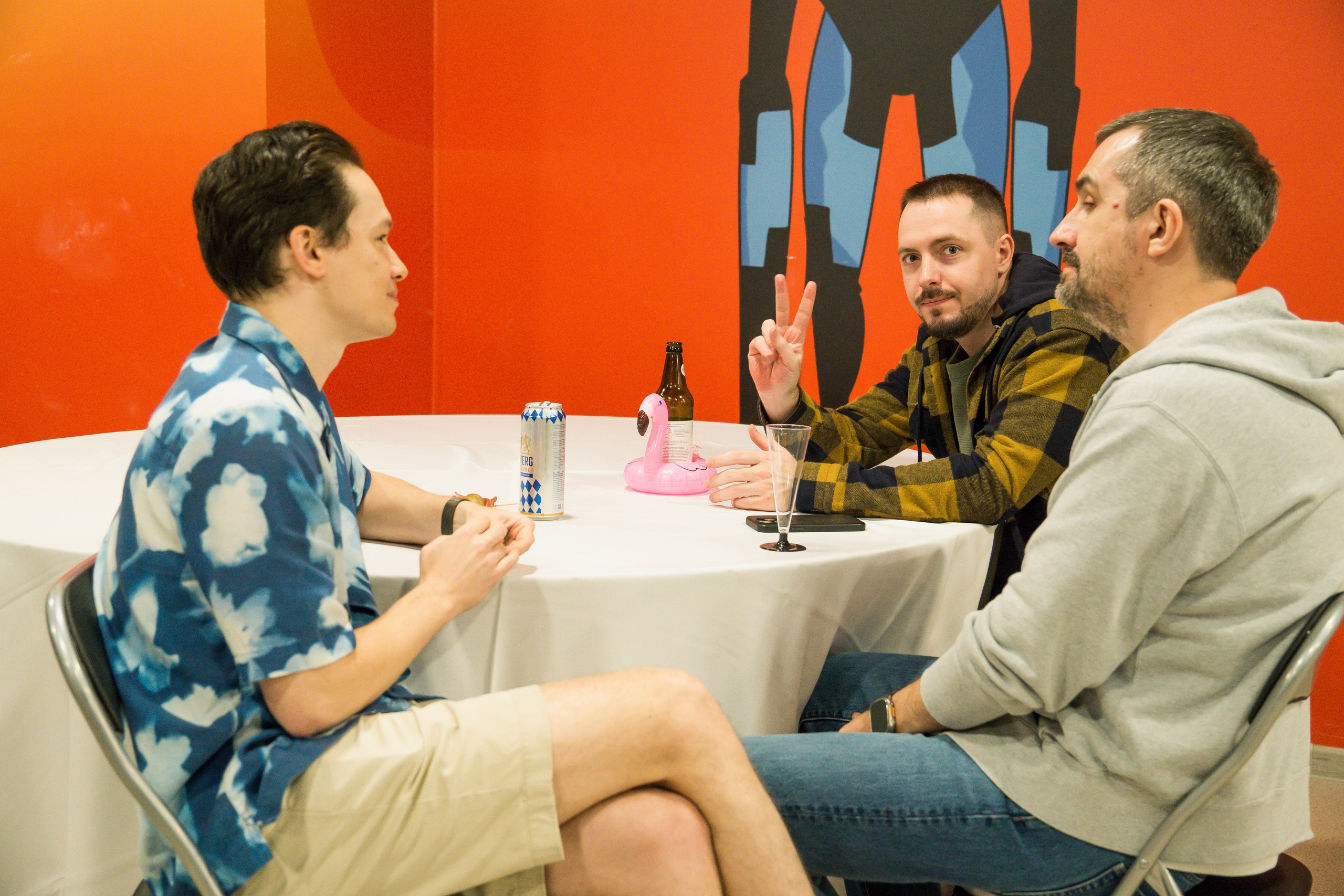 МТС корпоратив Гавайская вечеринка. Фотограф