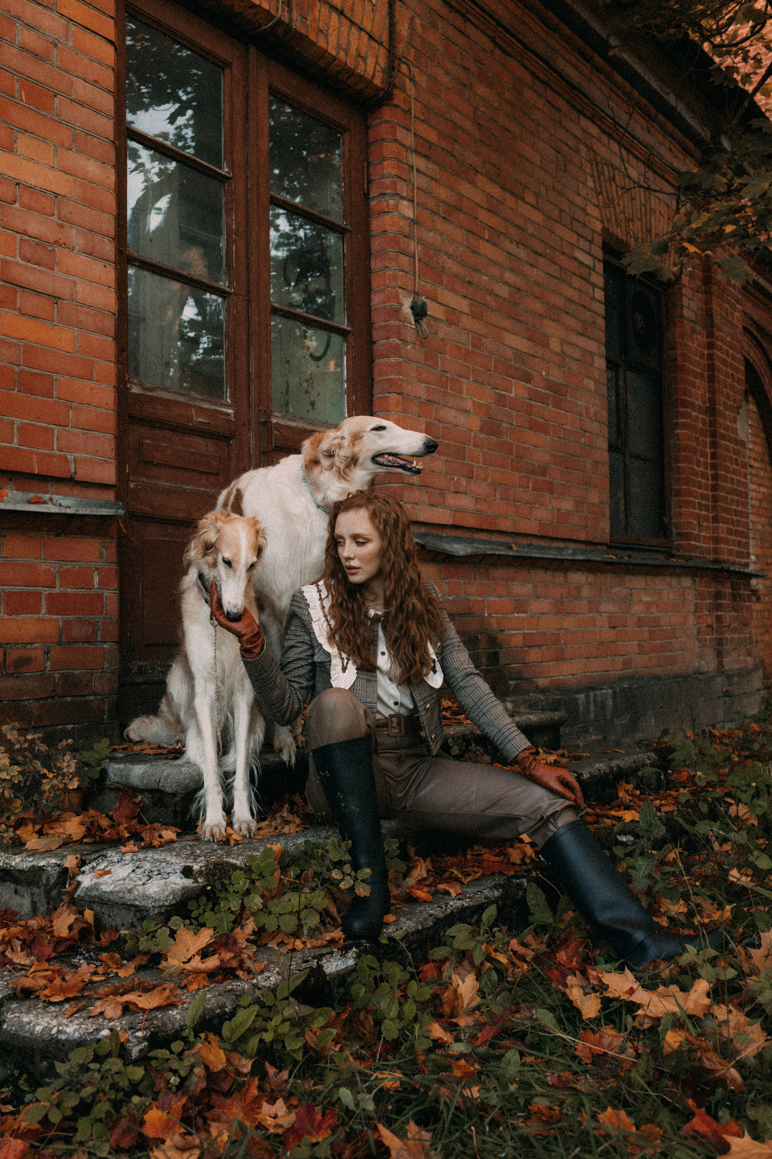 With dogs. Фотограф в Санкт-Петербурге Мария Алеканд