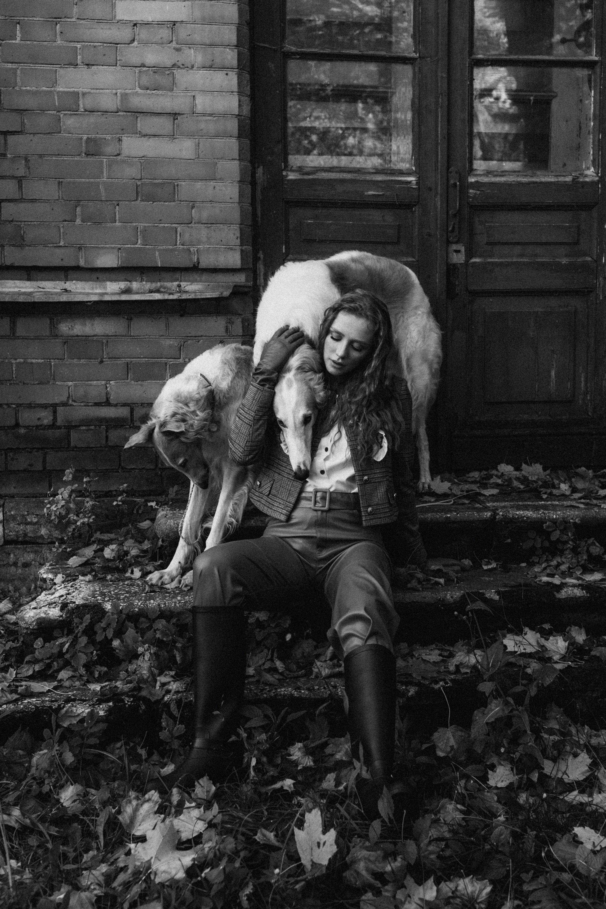 With dogs. Фотограф в Санкт-Петербурге Мария Алеканд