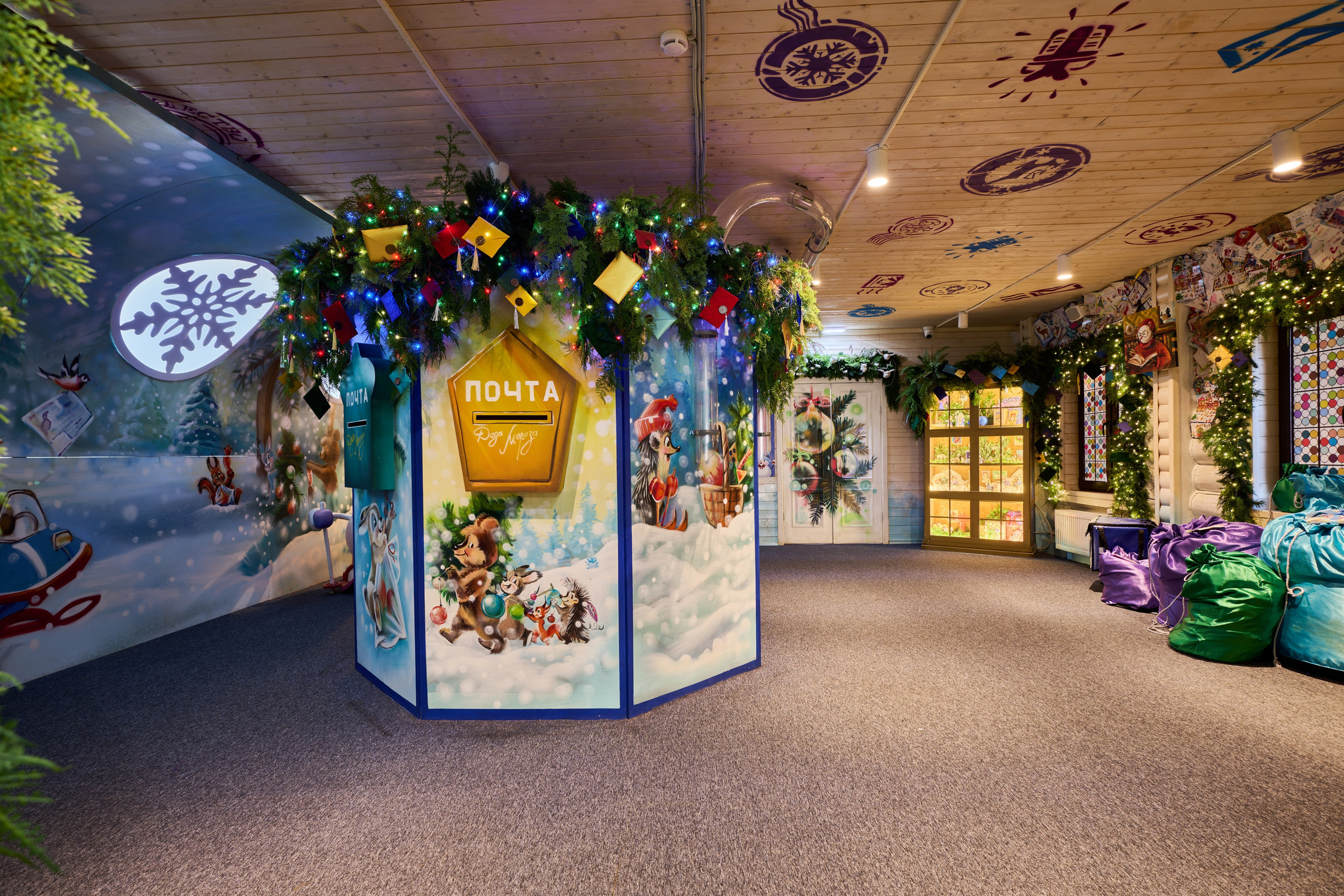 Интерьеры Усадьбы Деда Мороза. Никита Хохловский фото и видео продакшн