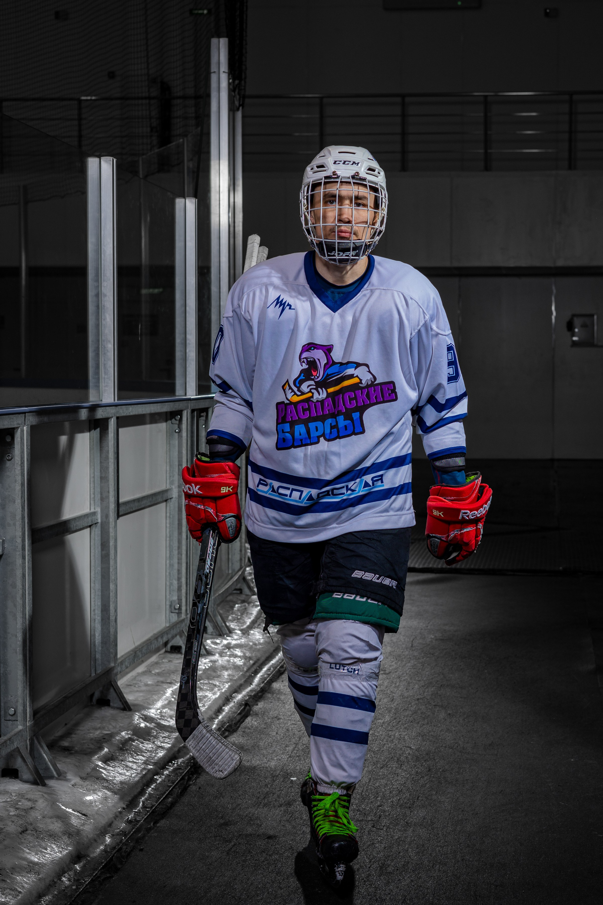 ХК Распадские Барсы. Фотограф Князев Сергей