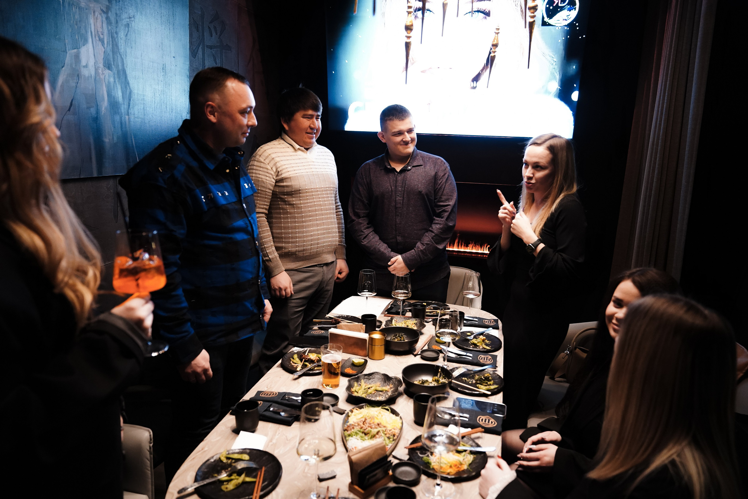 Корпоратив Максим и Настя