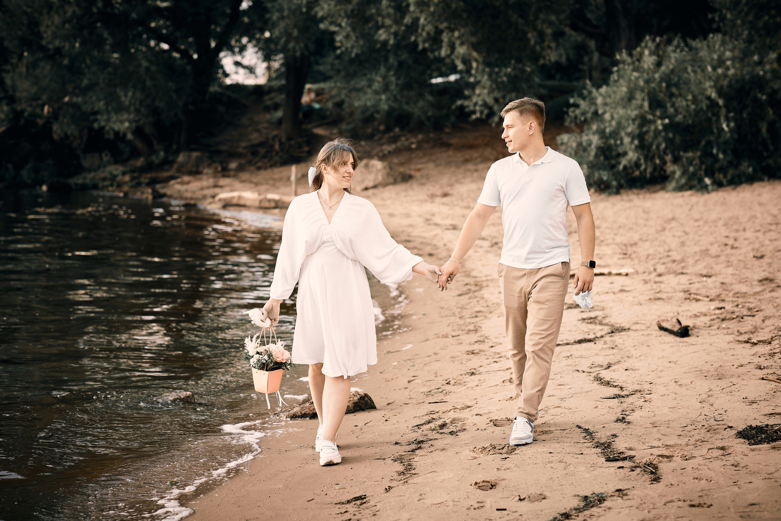 Прогулка по берегу Волги. Семейный и детский фотограф в Ярославле Юлия Галашина