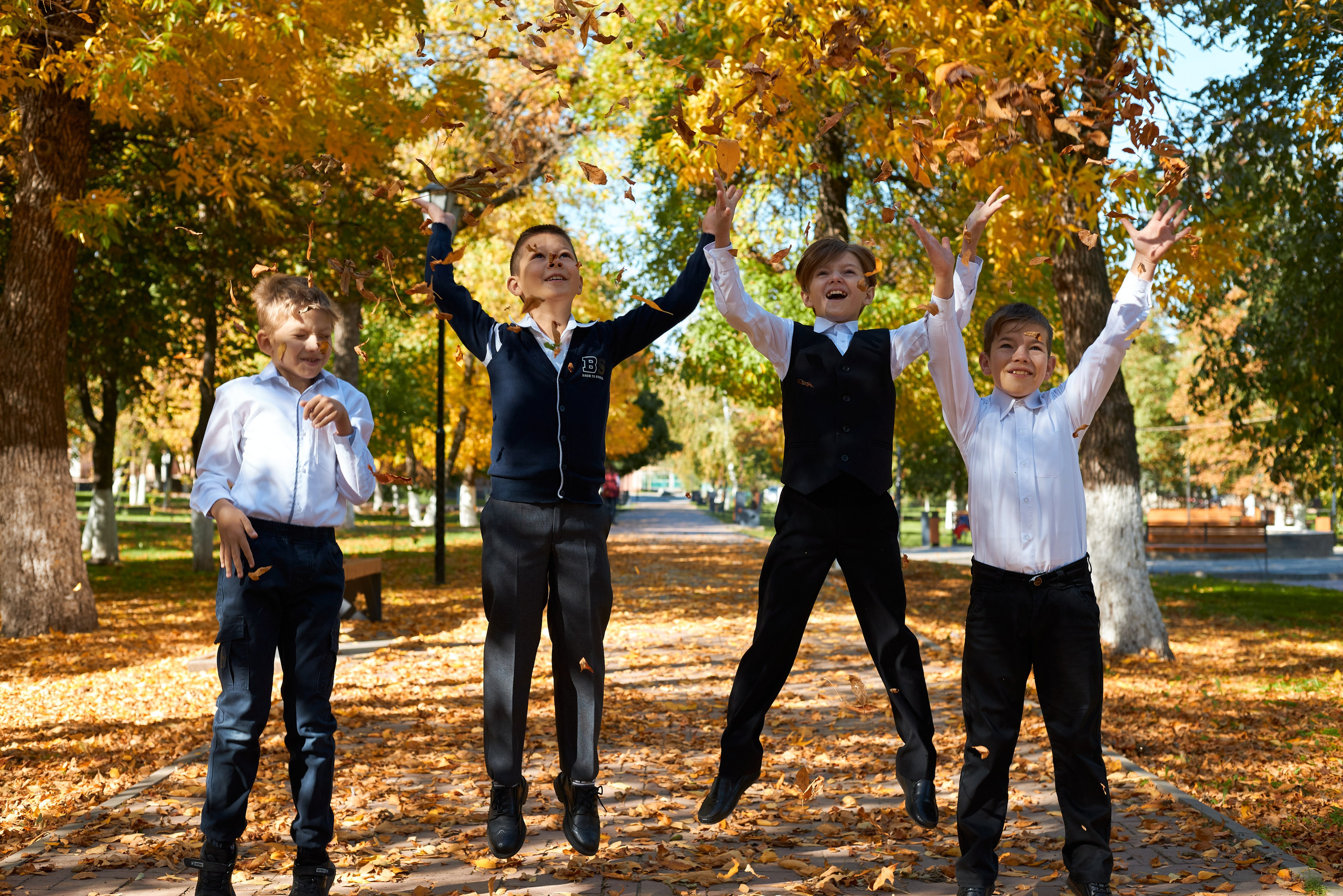 Съёмки в парке. Выпускные фотоальбомы Тацинская