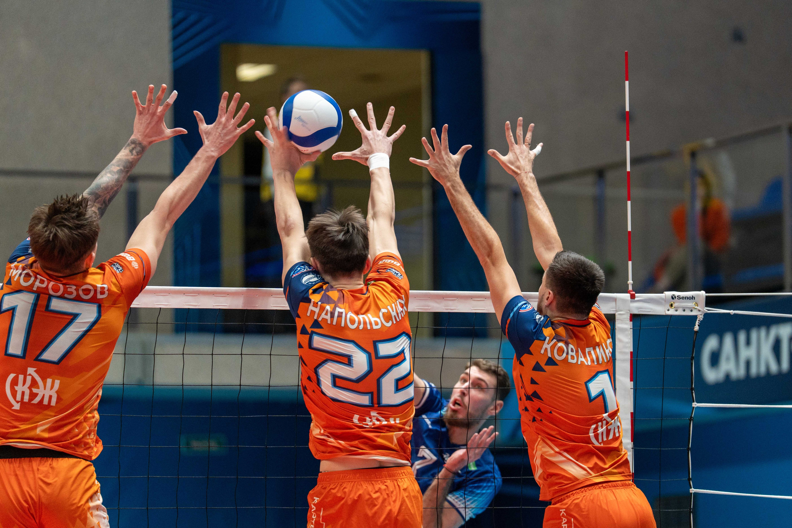 Зенит Санкт-Петербург — Кузбасс: фотогалерея матча мужской Суперлиги | Антон Гауф. Спортивный фотограф в Санкт-Петербурге | Антон Гауф