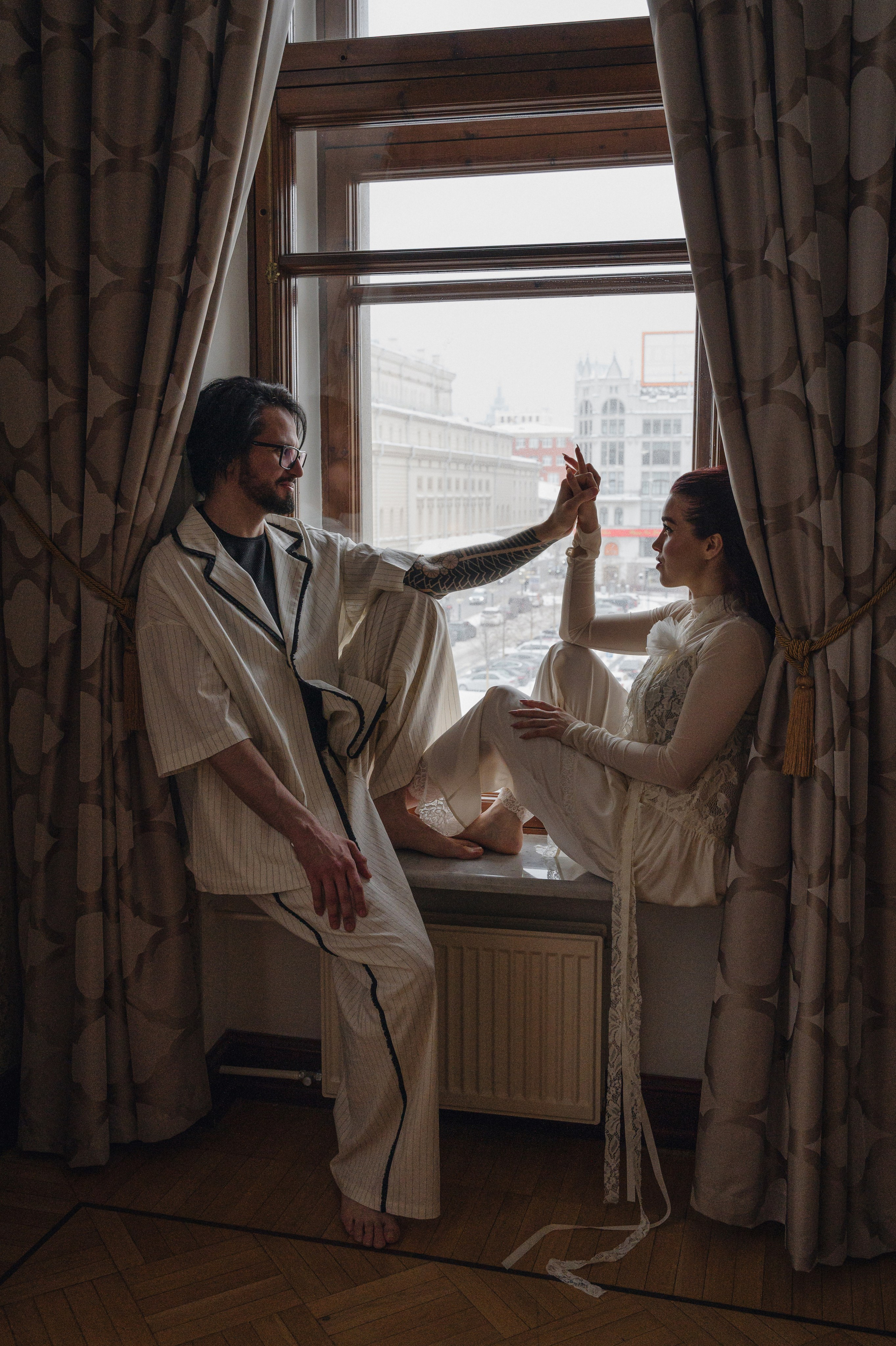 Денис и Анастасия. Метрополь и Особняк Спиридонова. Свадебный фотограф Москва и Санкт-Петербург. Анастасия Чудина