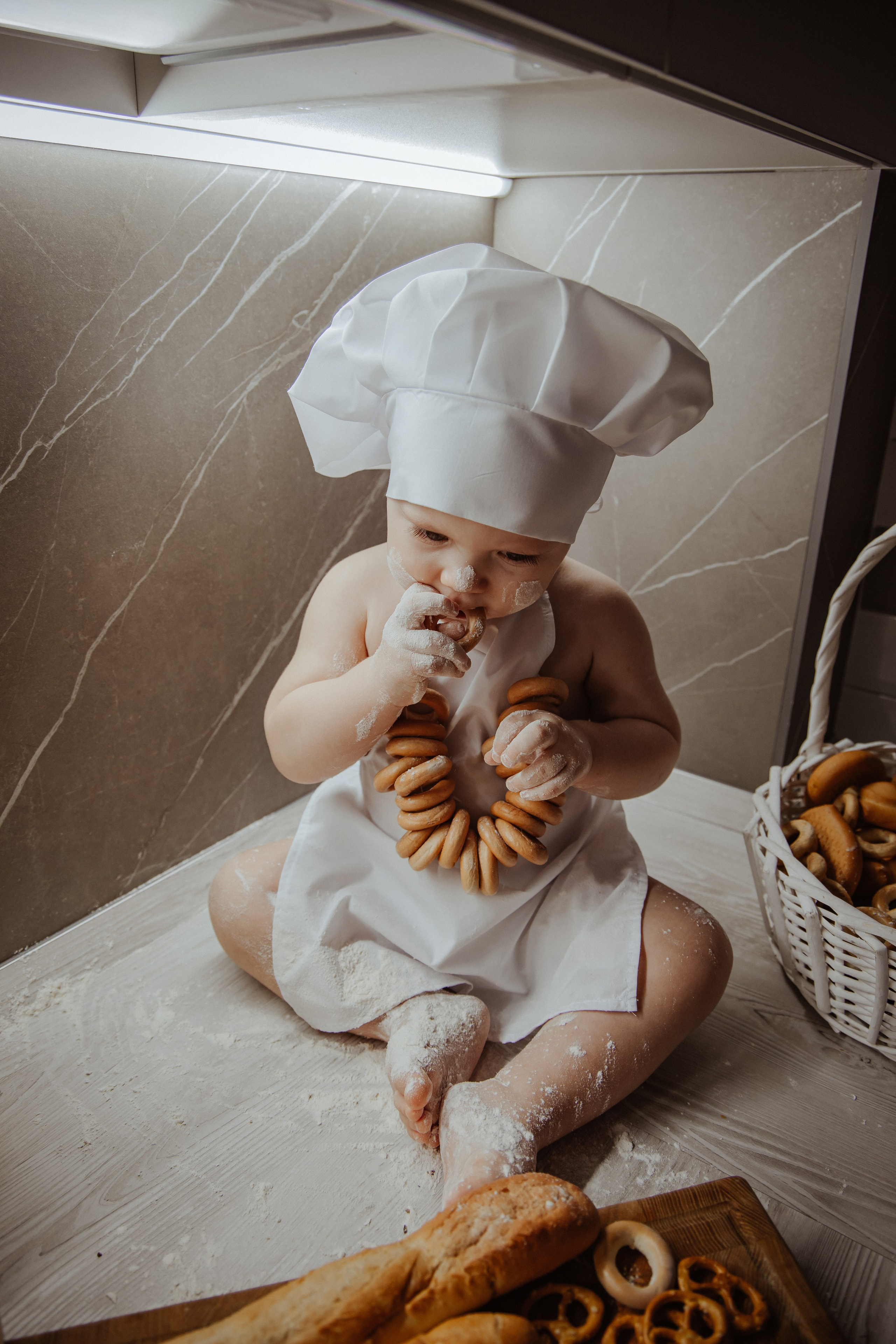 Поварята. Евгения Горбунова фотограф новорожденных в Новом Уренгое