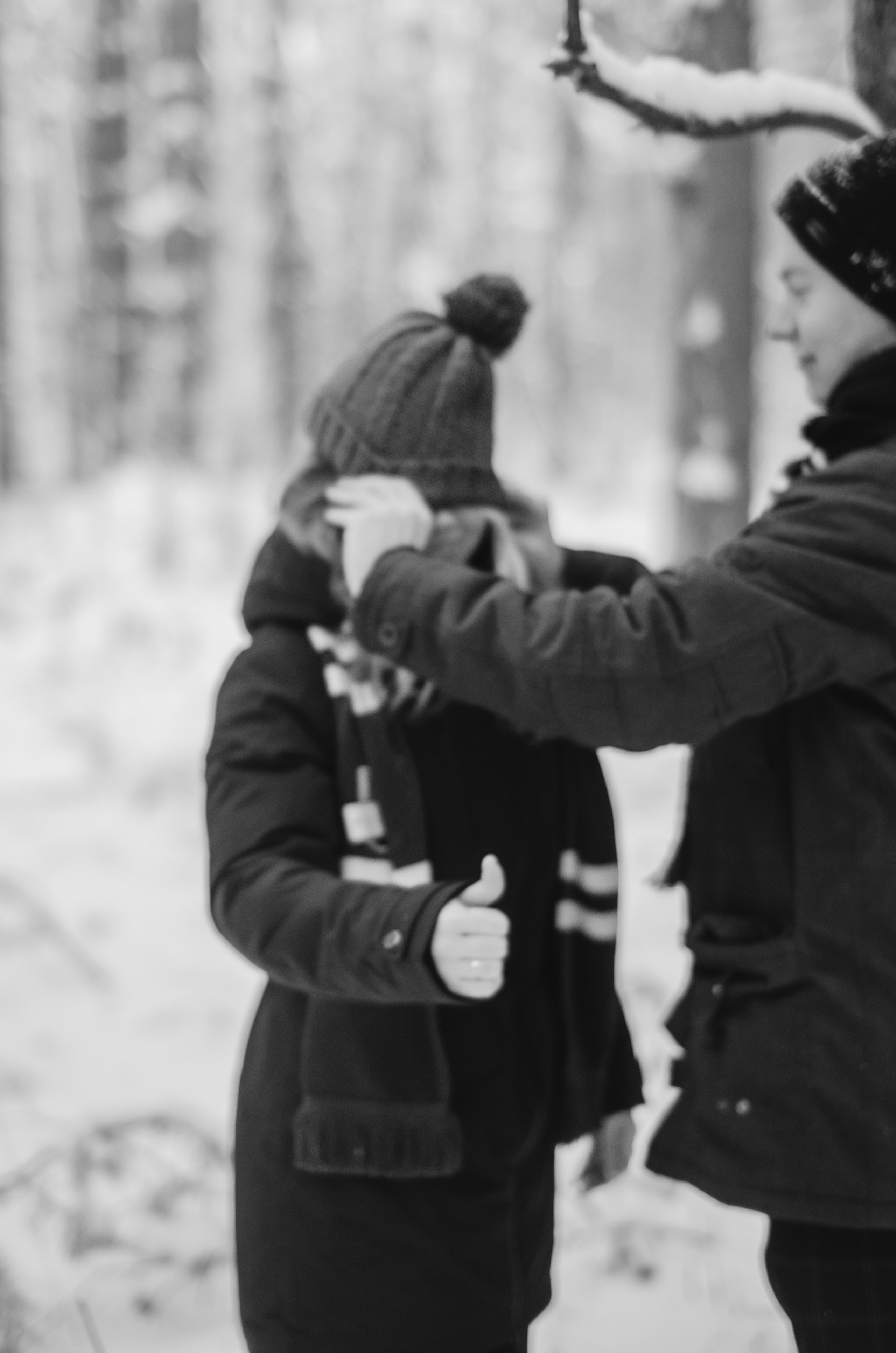 Зимняя история любви в стиле фильма «Гарри Поттер». Денисова Аля — фотограф для парных съемок и индивидуальных историй в Барнауле