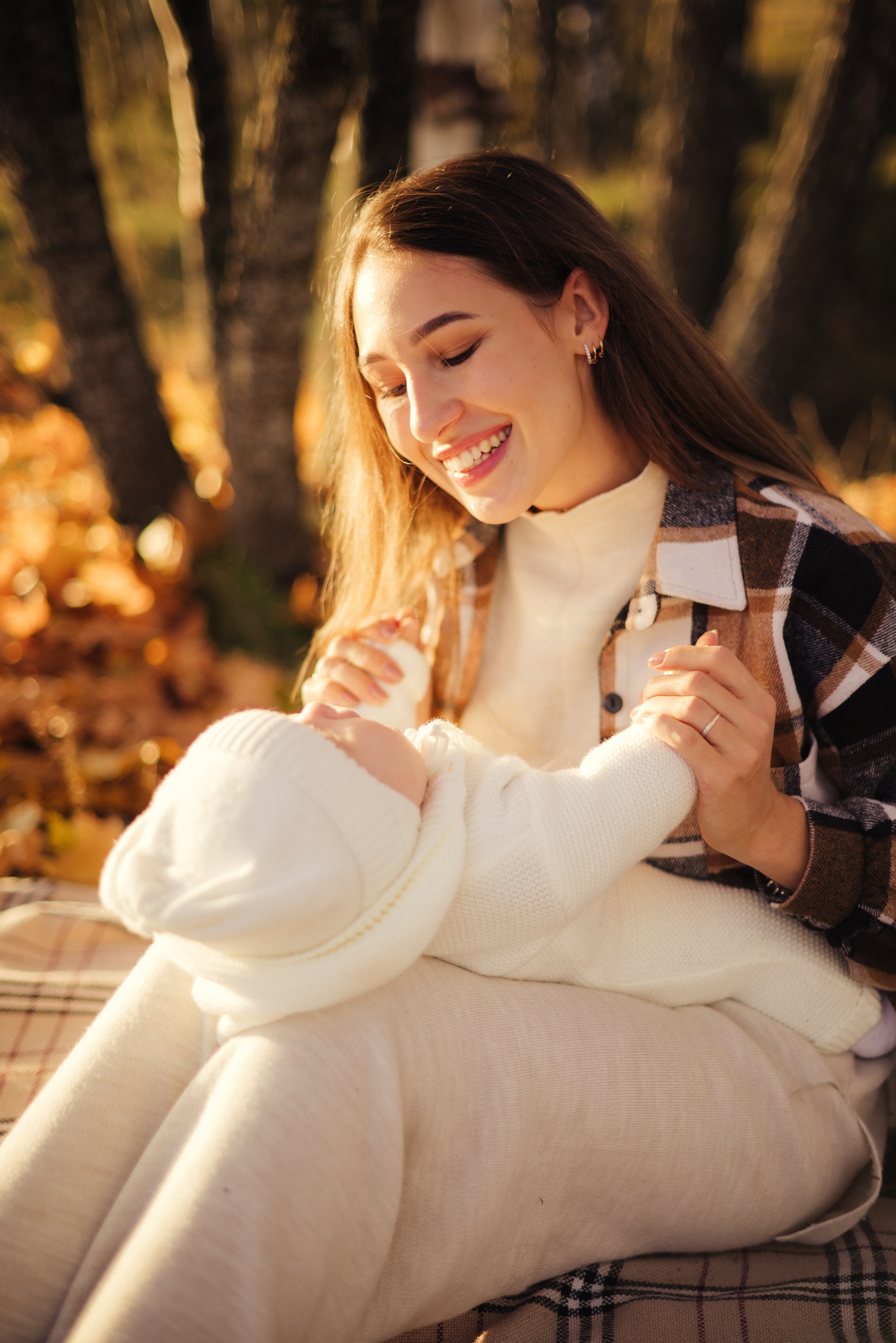 Мамочки осенью. Семейный и детский фотограф в Щелково Алена Дробот