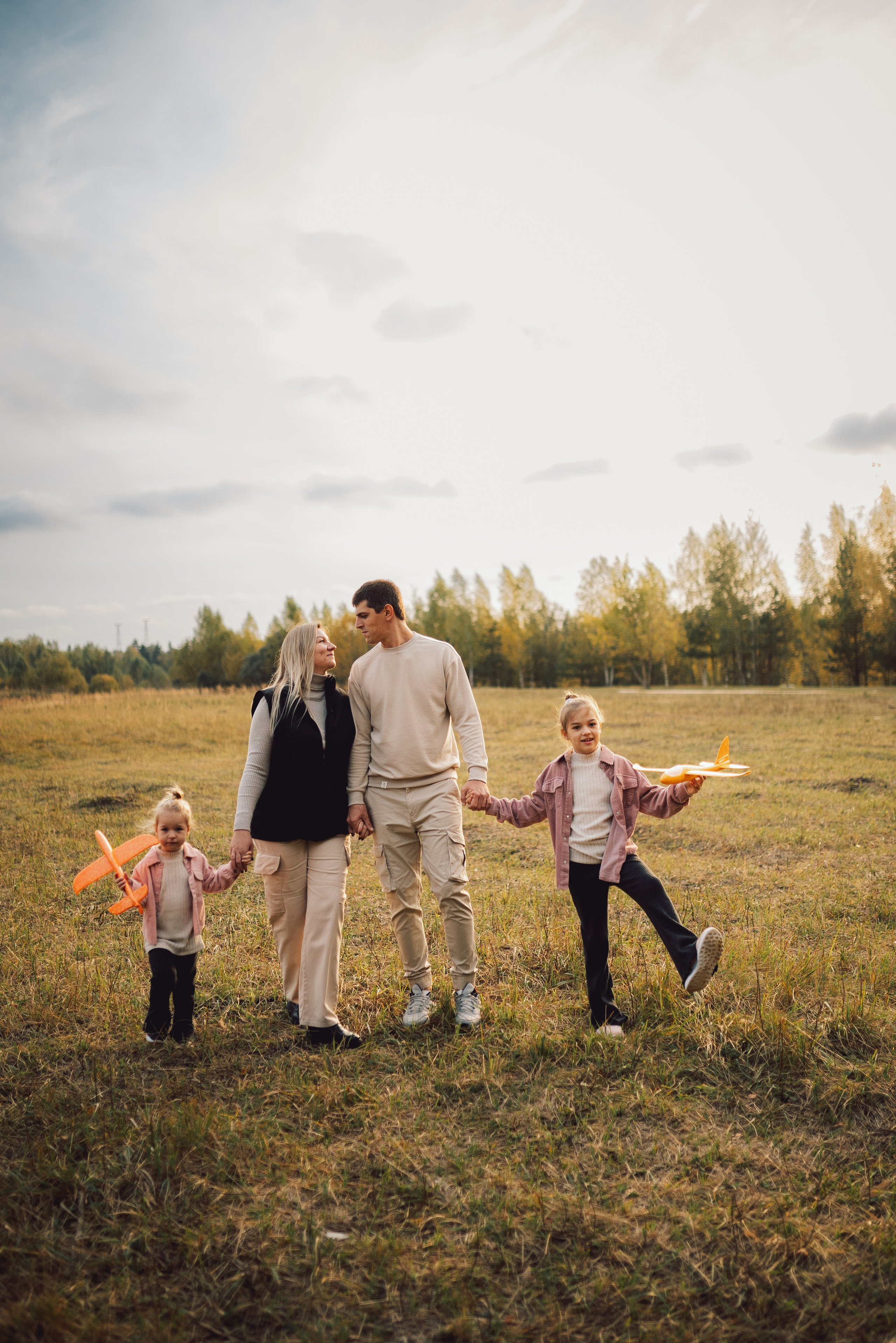 Екатерина с семьей. Семейный и детский фотограф в Щелково Алена Дробот