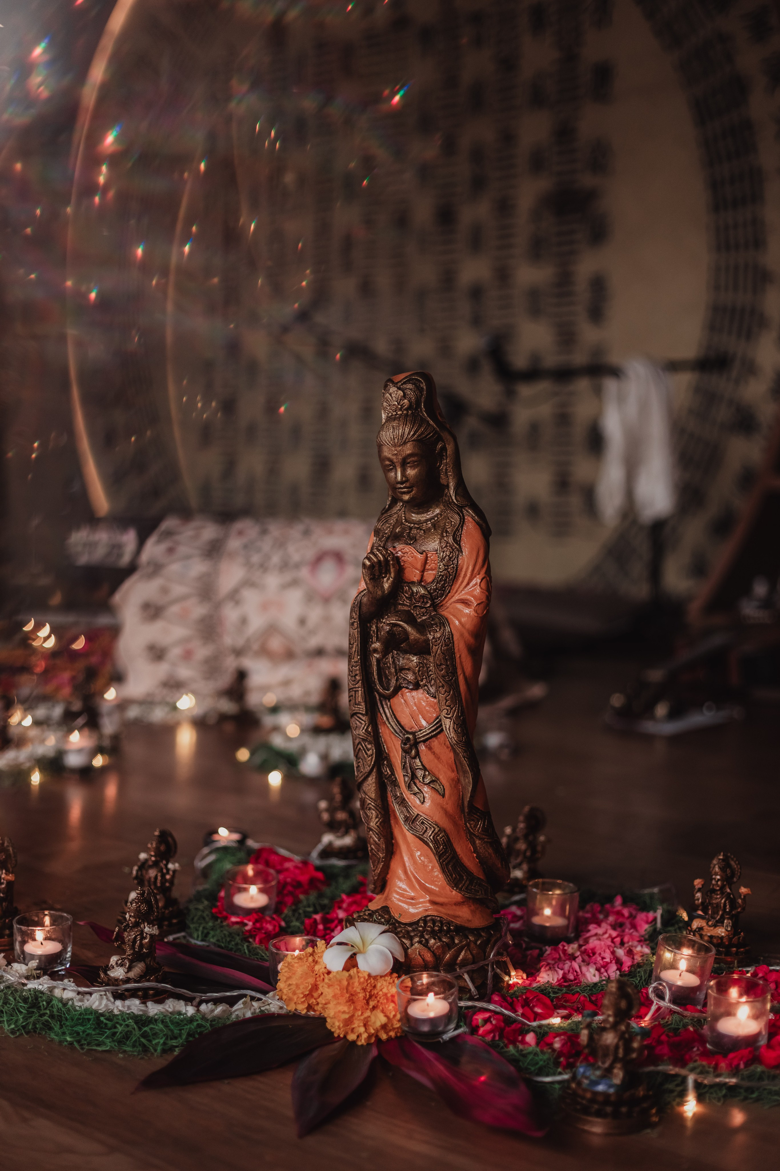 Navaratri w Bhakti Bliss at Dragon tea temple. Мариам Багдасарян