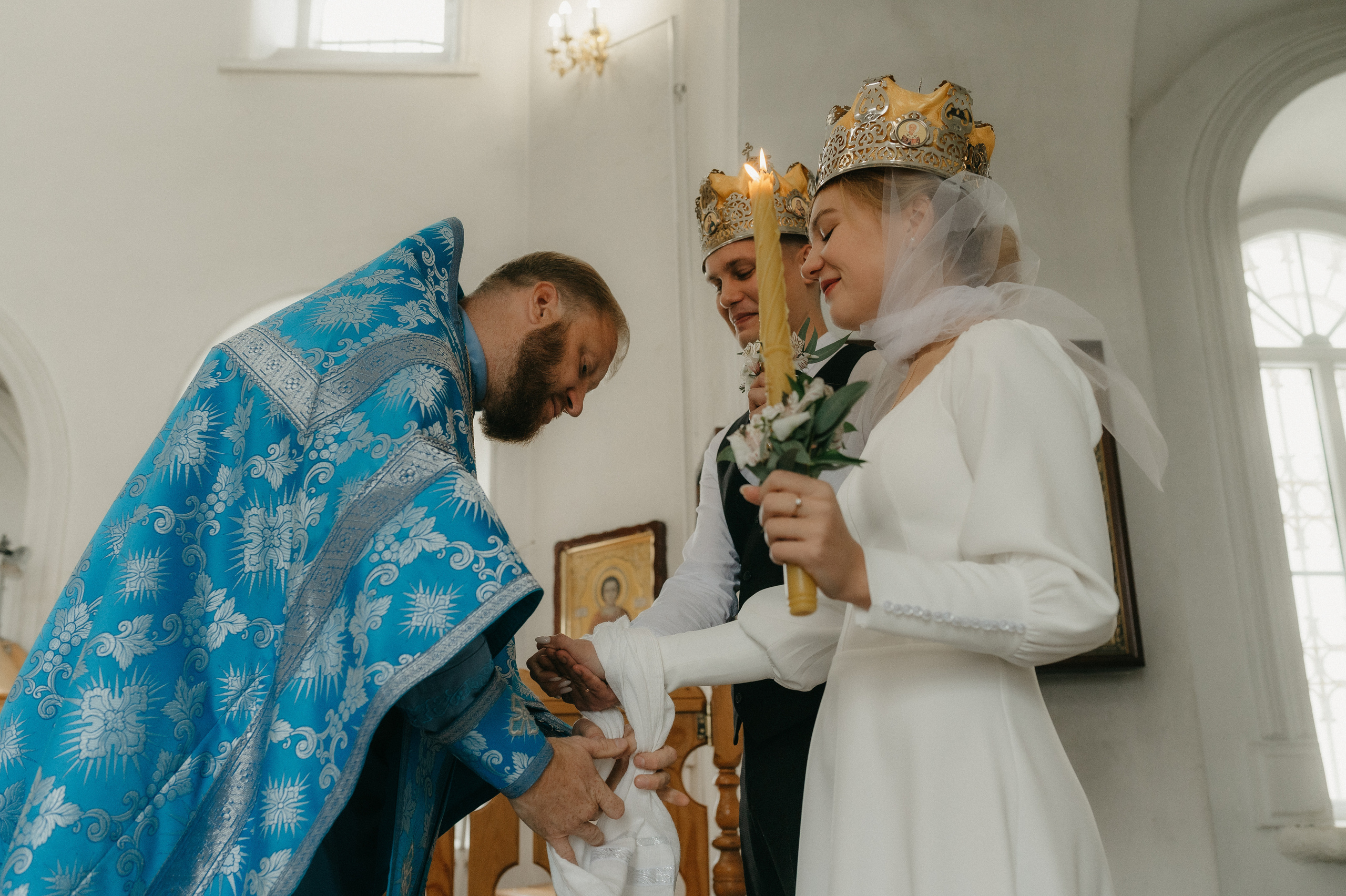 Венчание Нади и Рената. Семейный фотограф в Новомосковске, Туле и Москве Ольга Бубликова