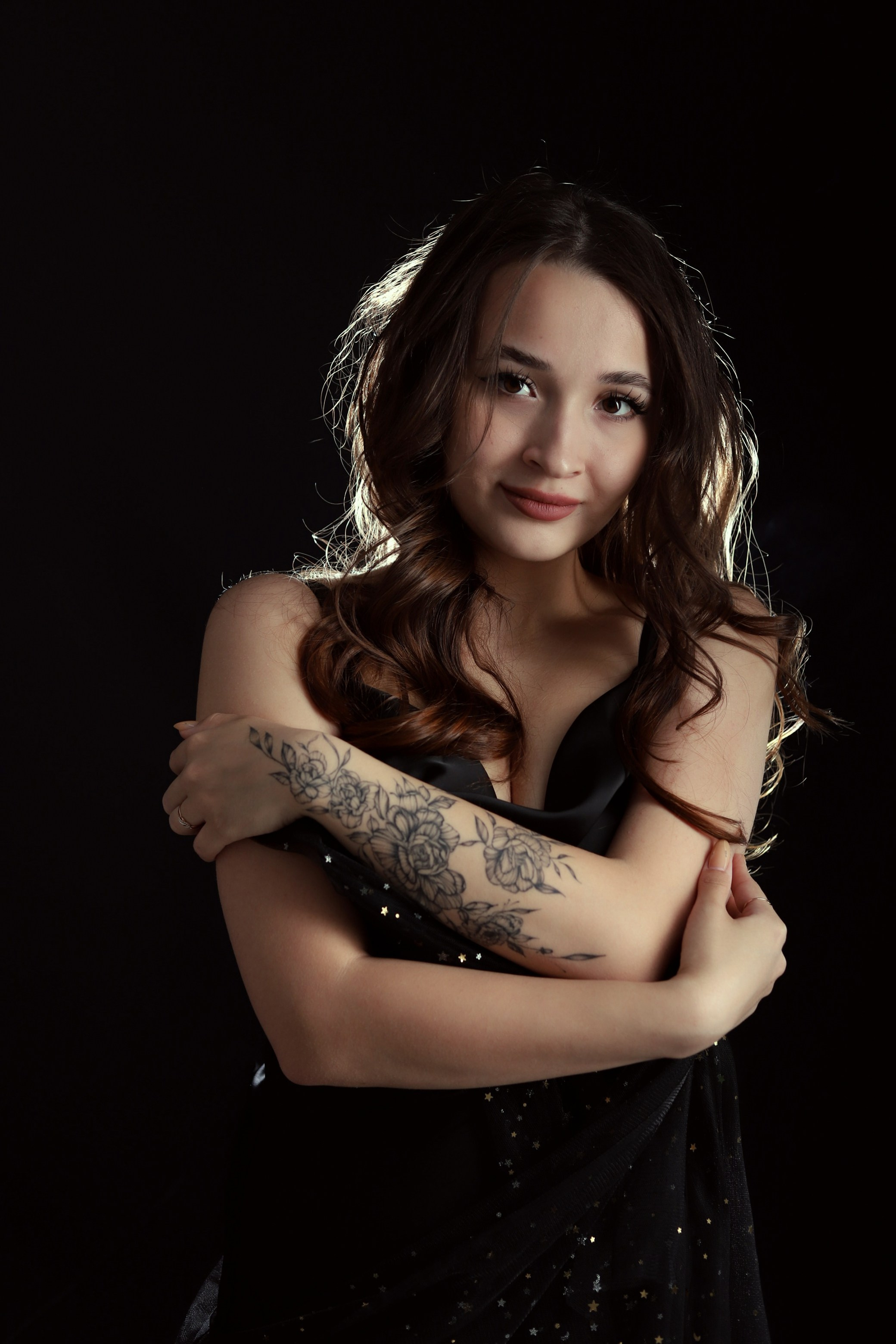 Съемка на черном фоне. Фотограф Кравченко Юлия. Энгельс