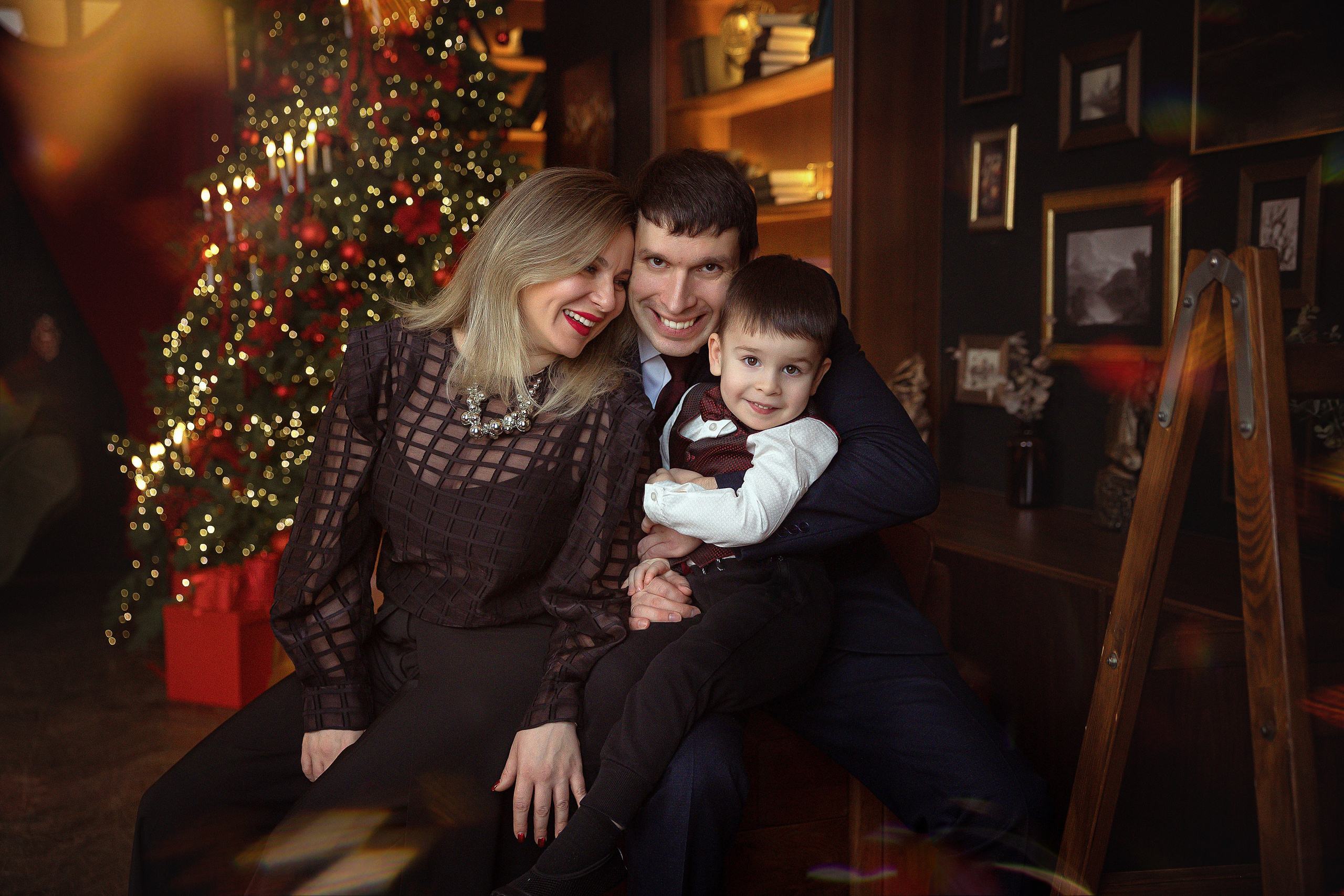 Галина, Денис и Серёжа. Фотограф на крещение и венчание