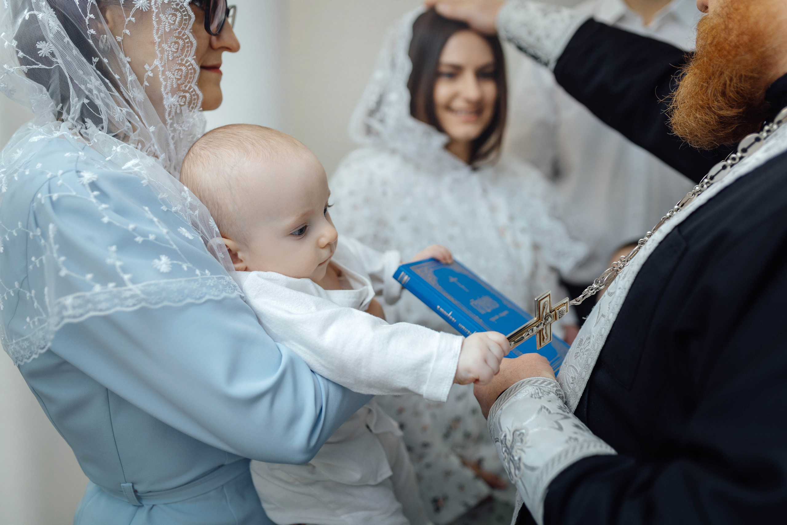 Крещение Матвея, храм Святой Троицы, декабрь 2025