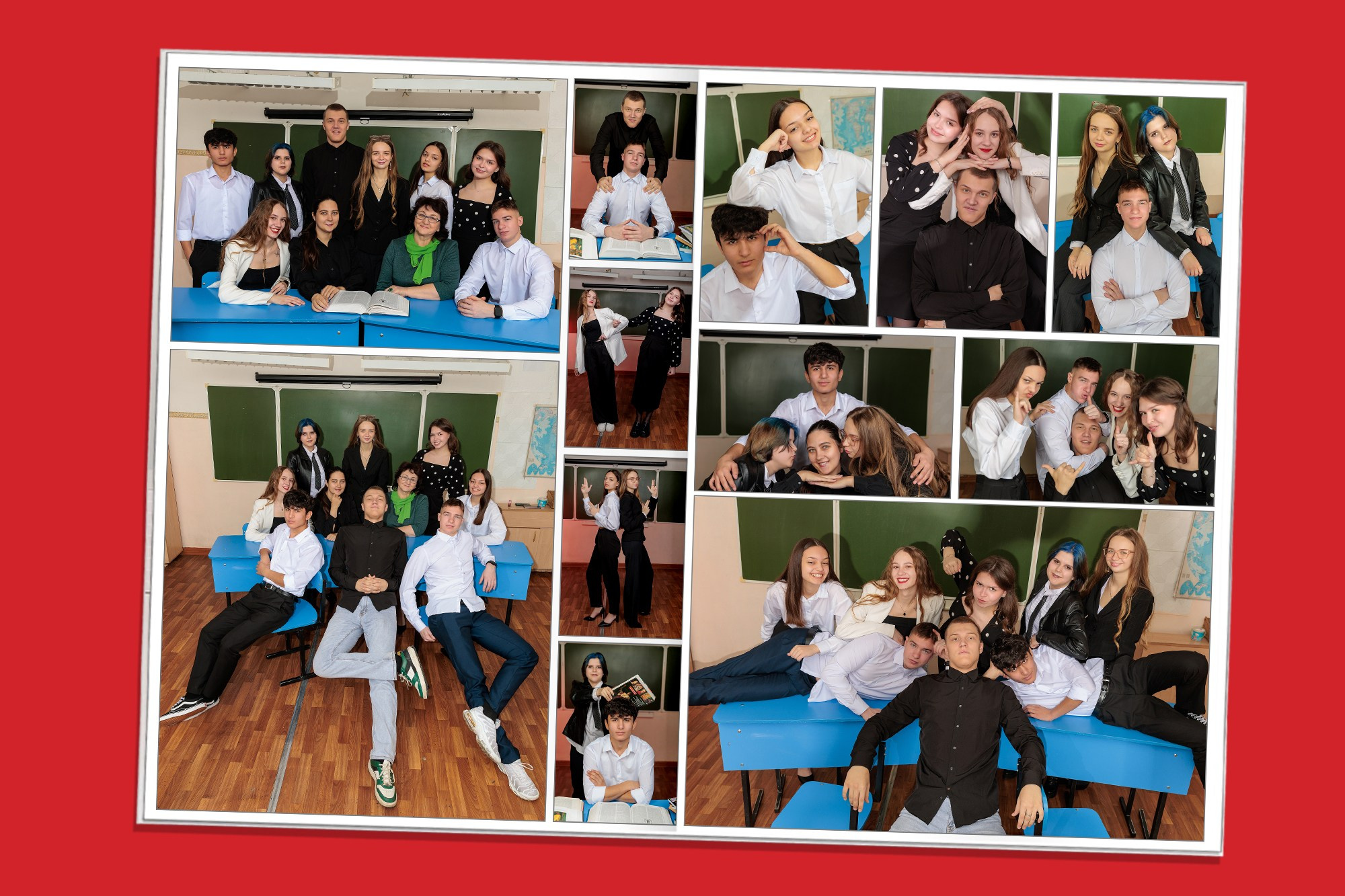 Дизайны для старшей школы. Заказать фотокнигу на выпускной в Новосибирске от Bestyalbum