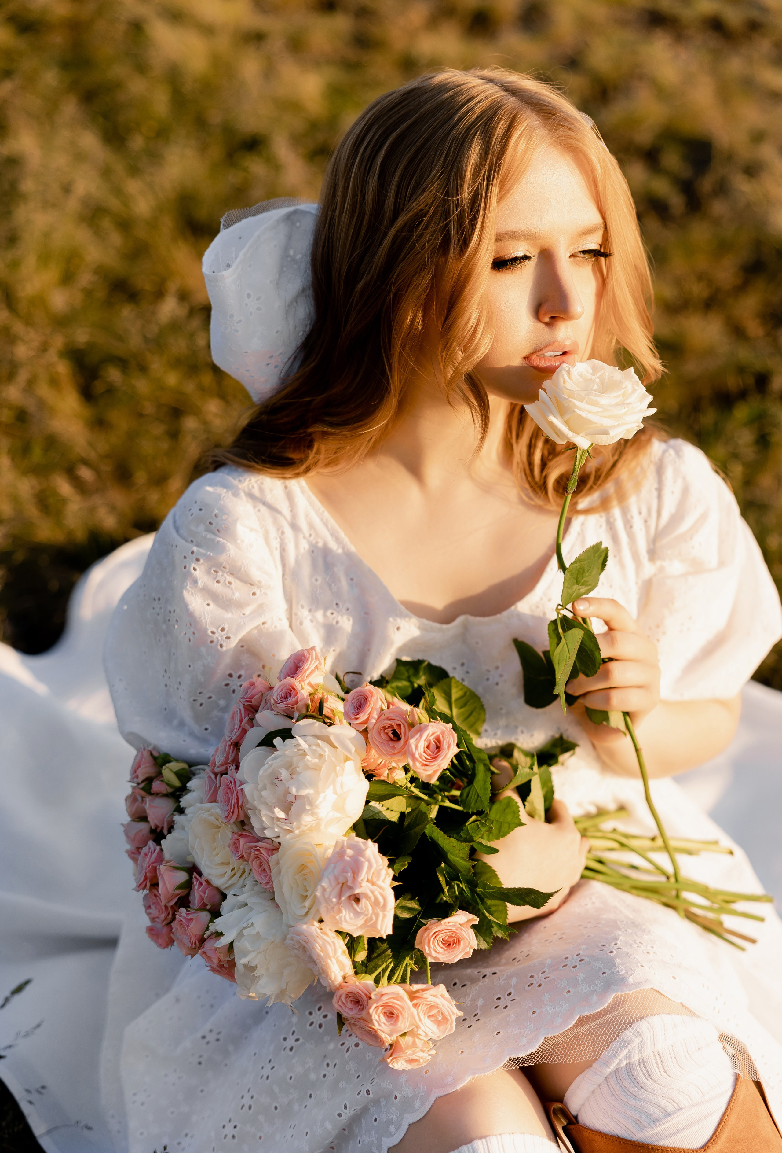 Юлия, съёмка на озере. Свадебный и портретный фотограф в Миассе Филиппенко Дарья