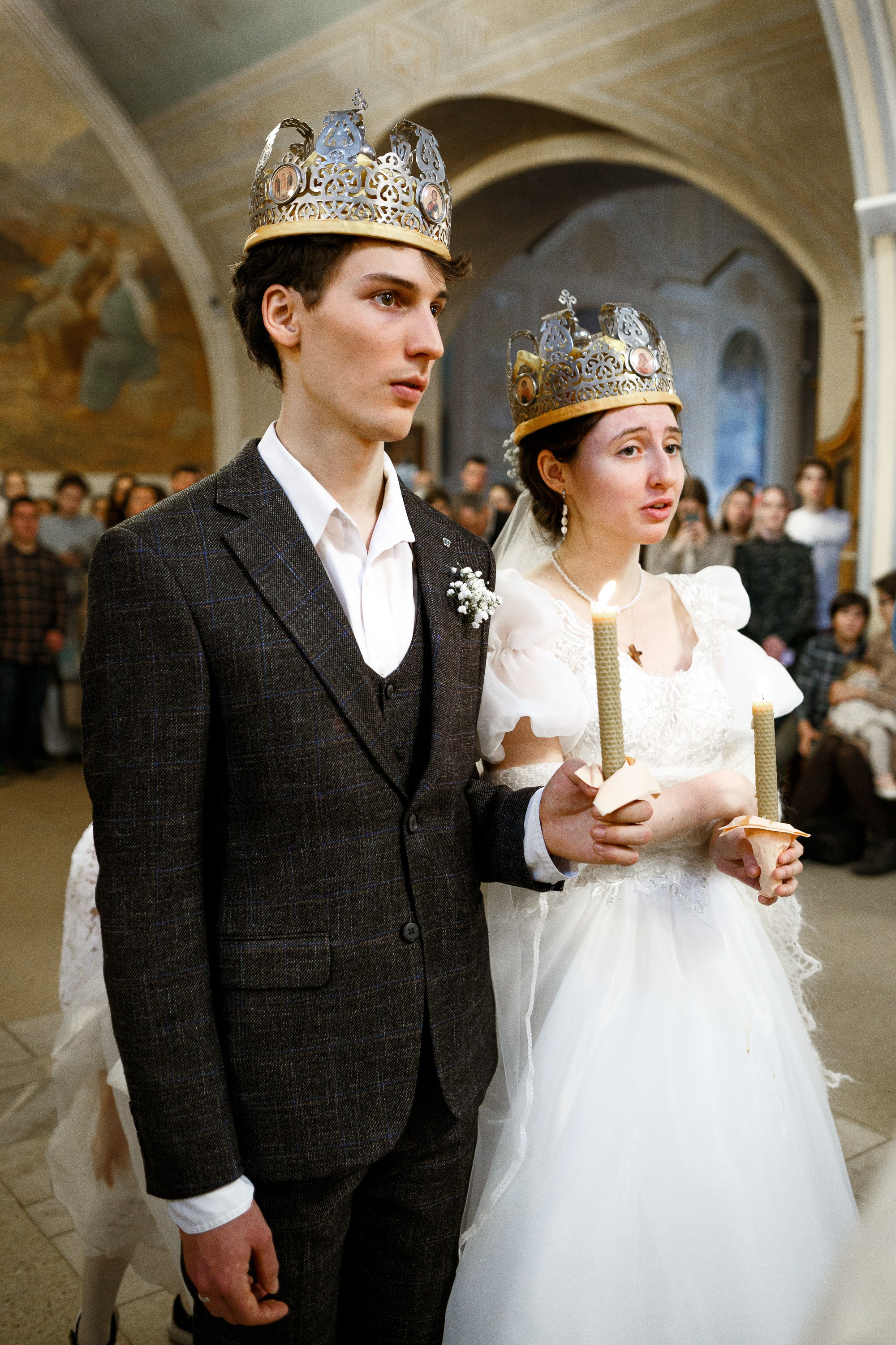 Венчание в храме Космы и Дамиана в Шубине