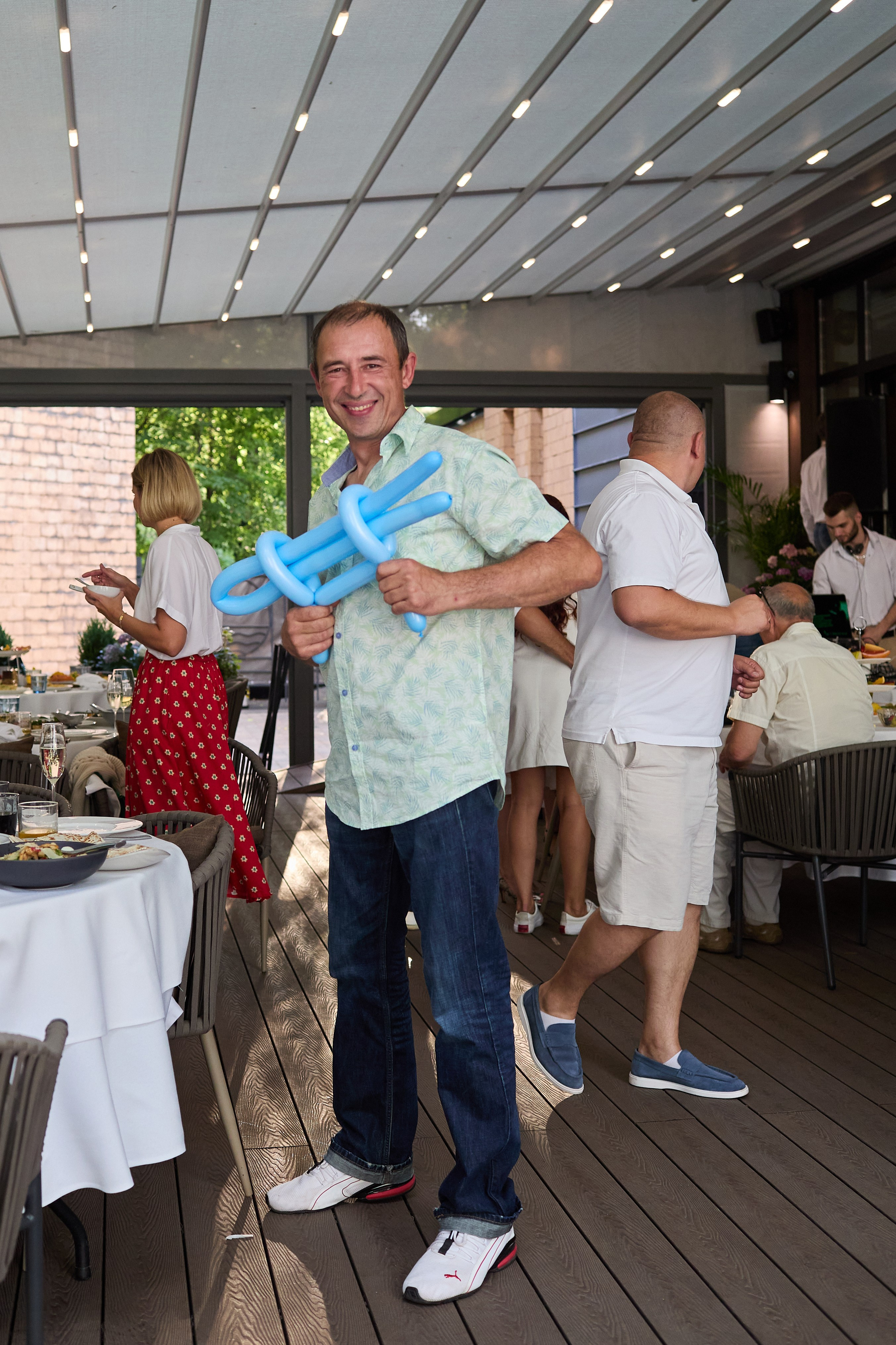 День Рождения 45 лет в ресторане «Ривьера». Александр Осин — корпоративный и семейный фотограф в Москве