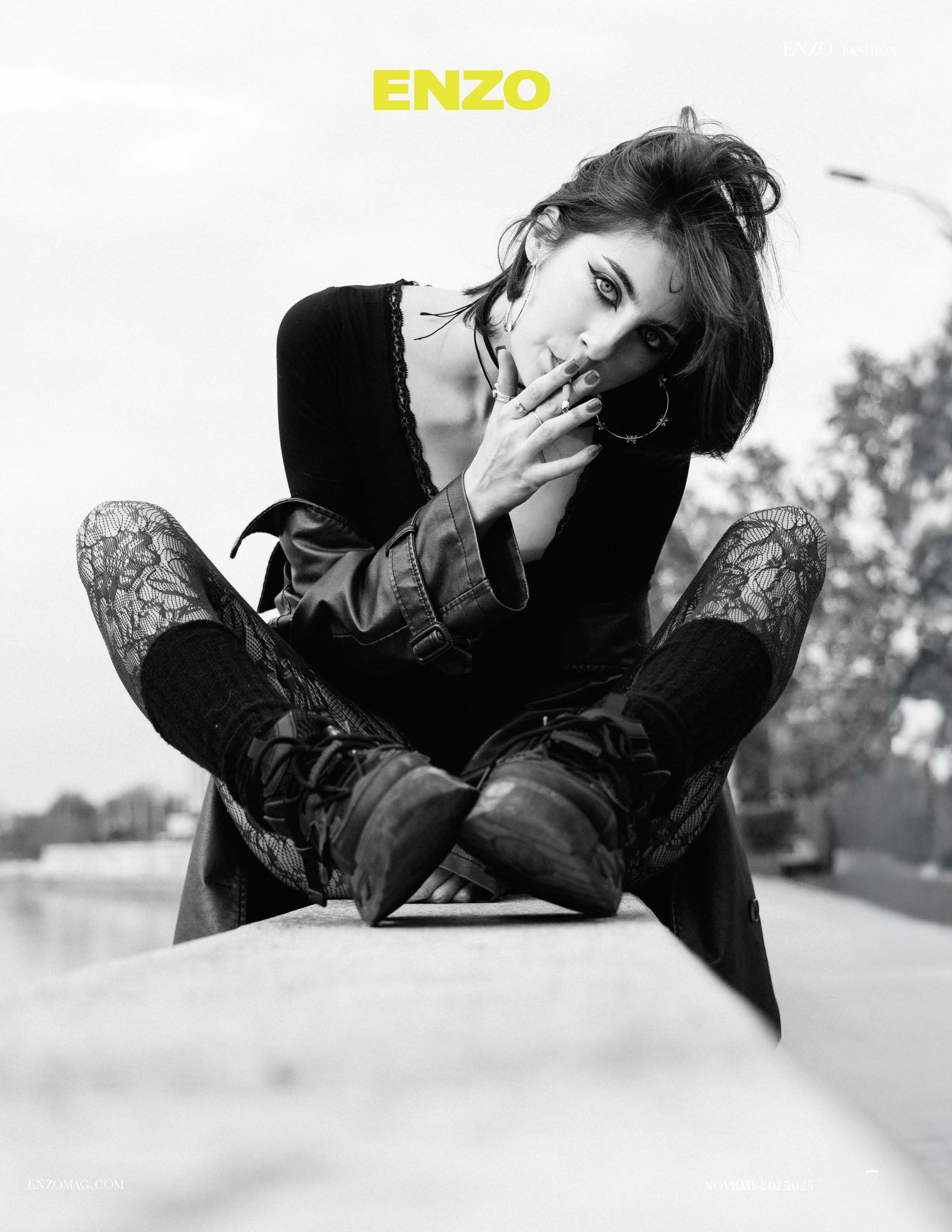 Editorial публикация портретной фотографии