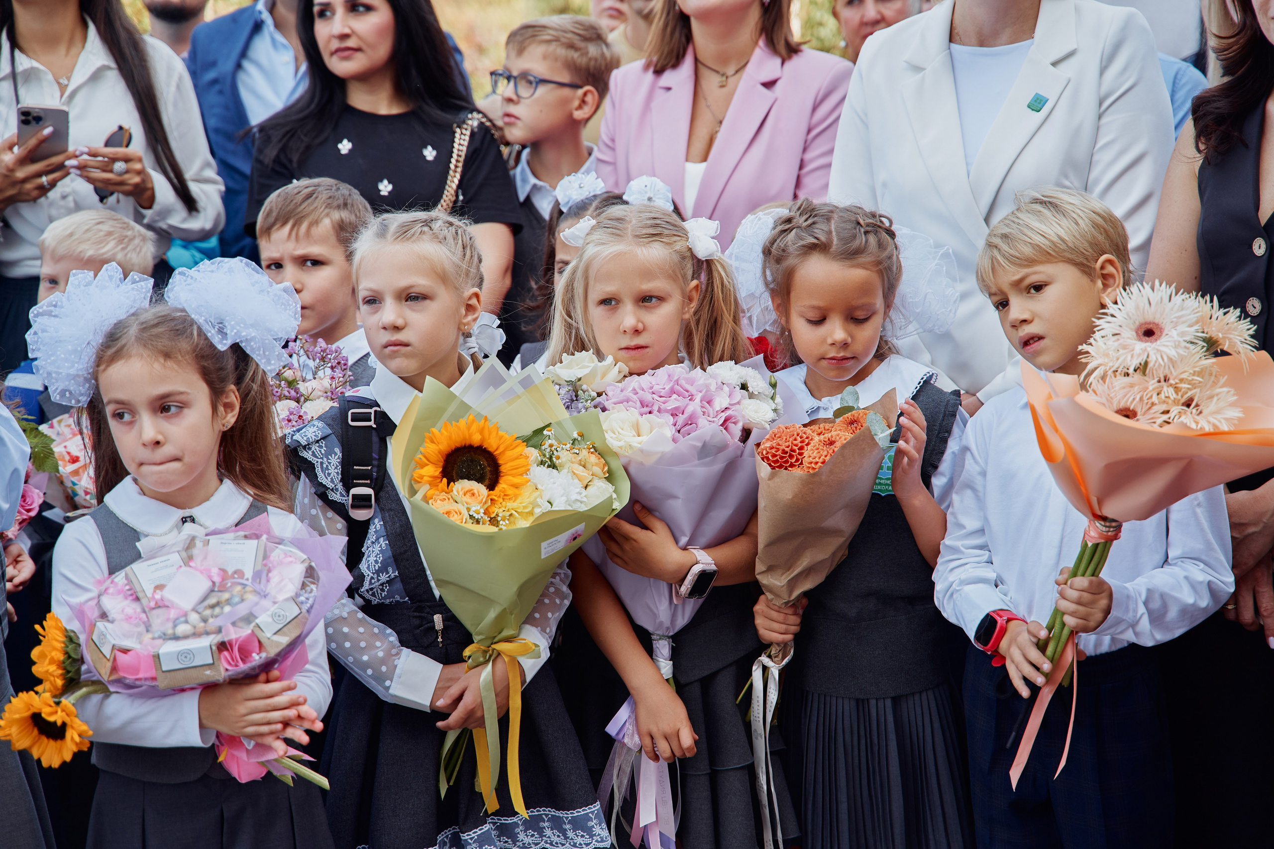 1 сентября 1Ж класс. Фотограф Москва Арина Клокова