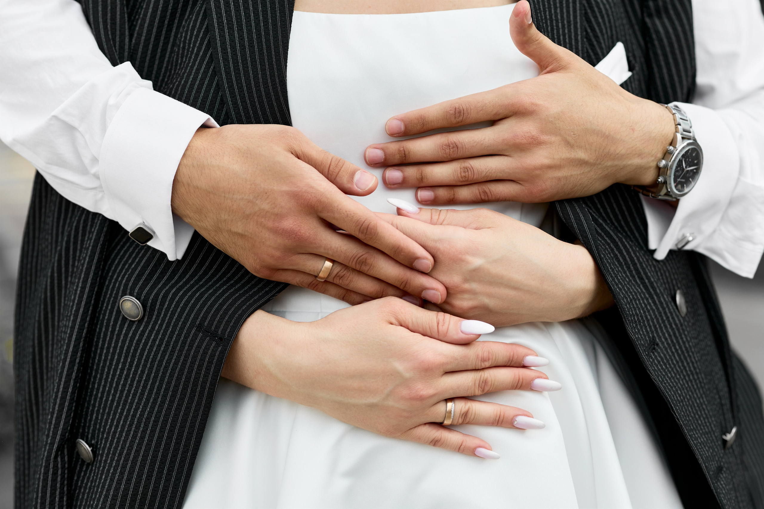 Свадебная прогулка в Царицыно в Москве