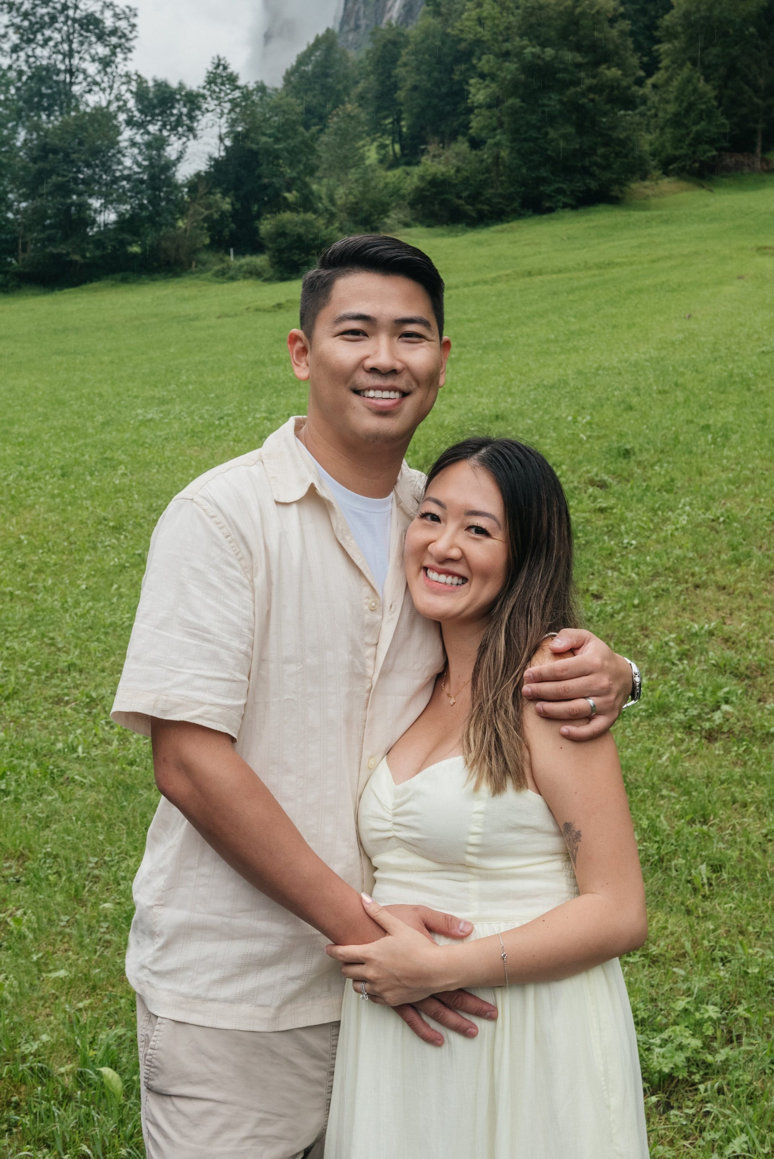 Peggy and Michael (pregnancy). Photographer in Switzerland and Europe Anna Alekseenko