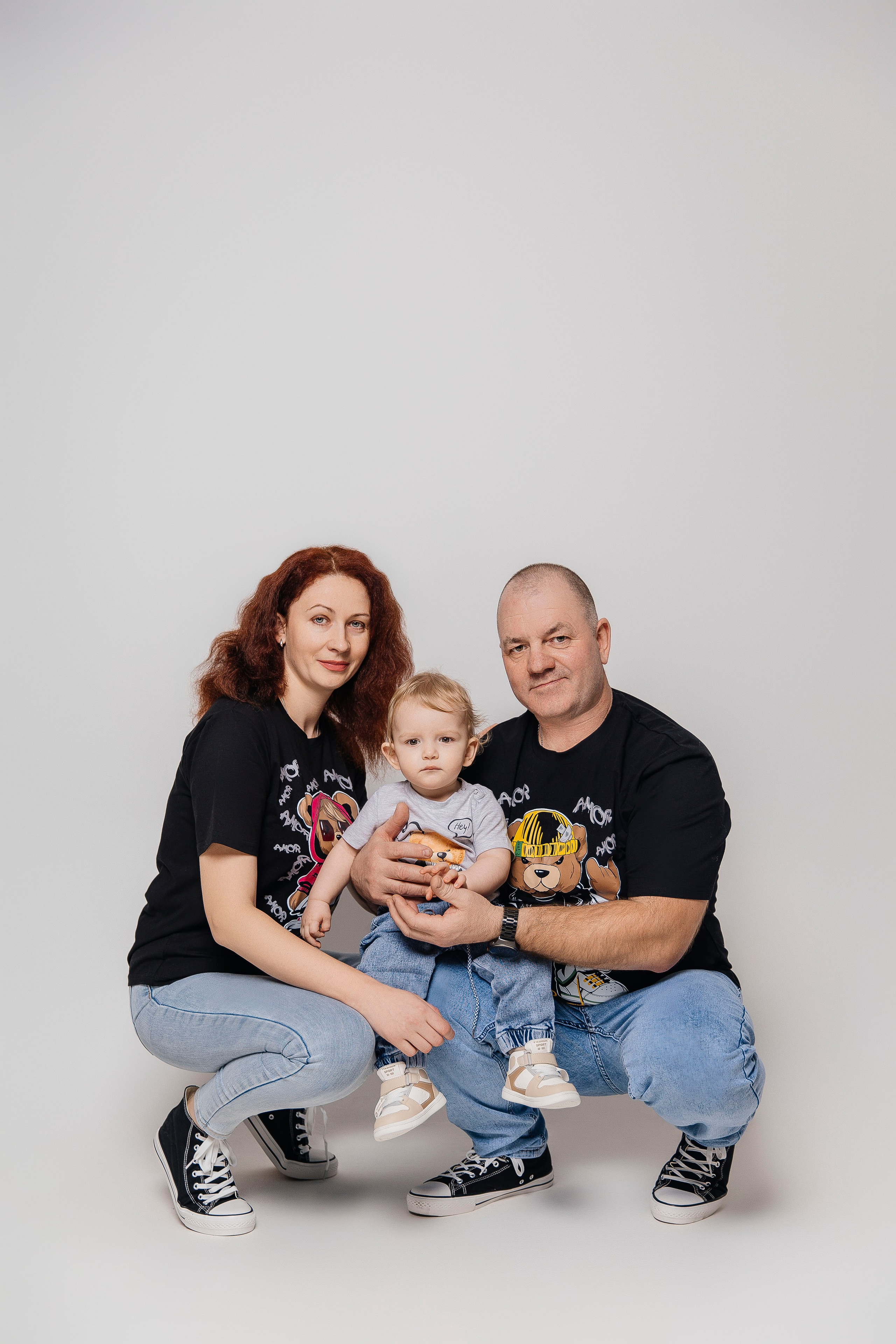 Семейная в студии 2. Семейный и Детский фотограф г. Москва, г. Борисоглебск