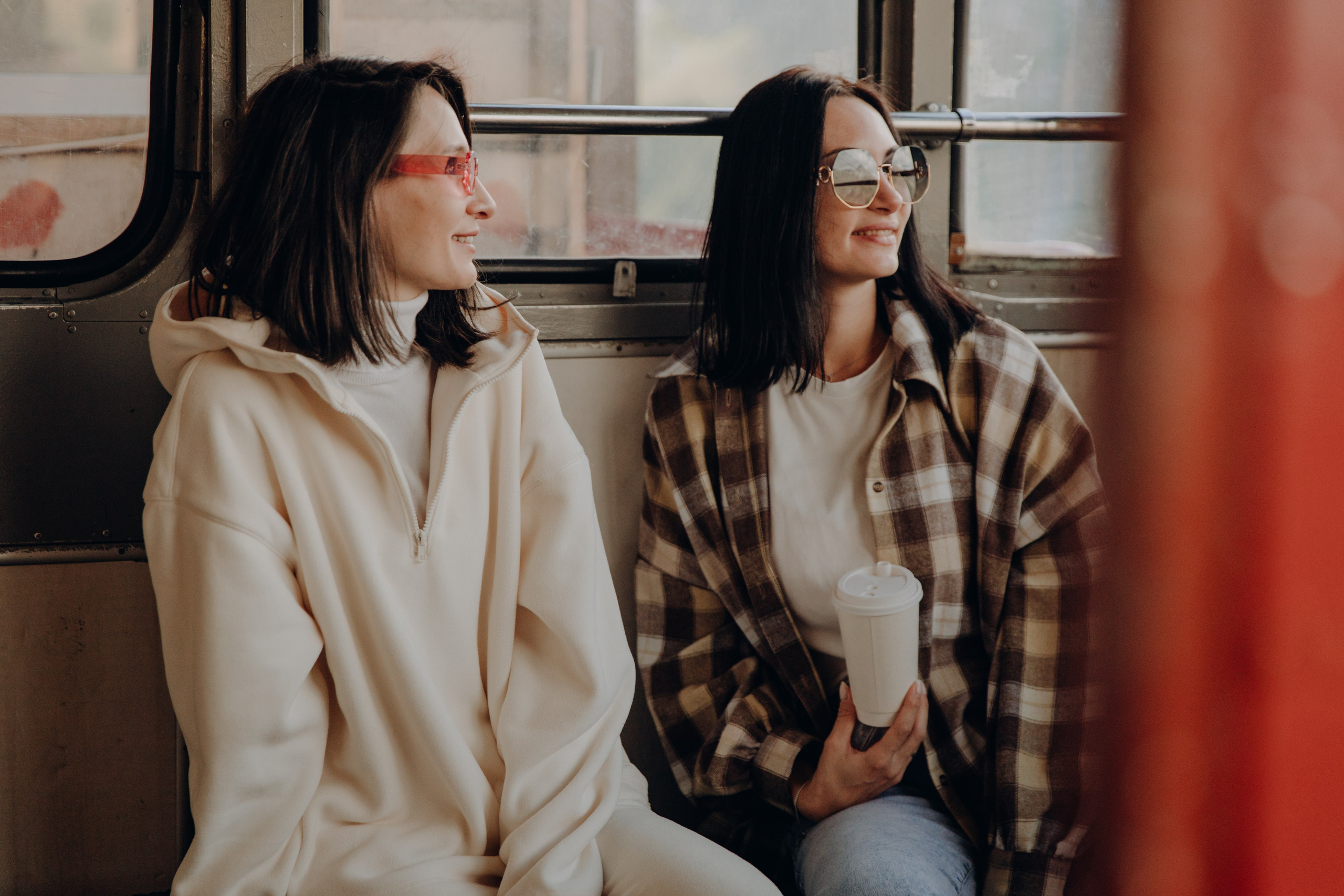 Юля с семьей, Домбай. Портфолио