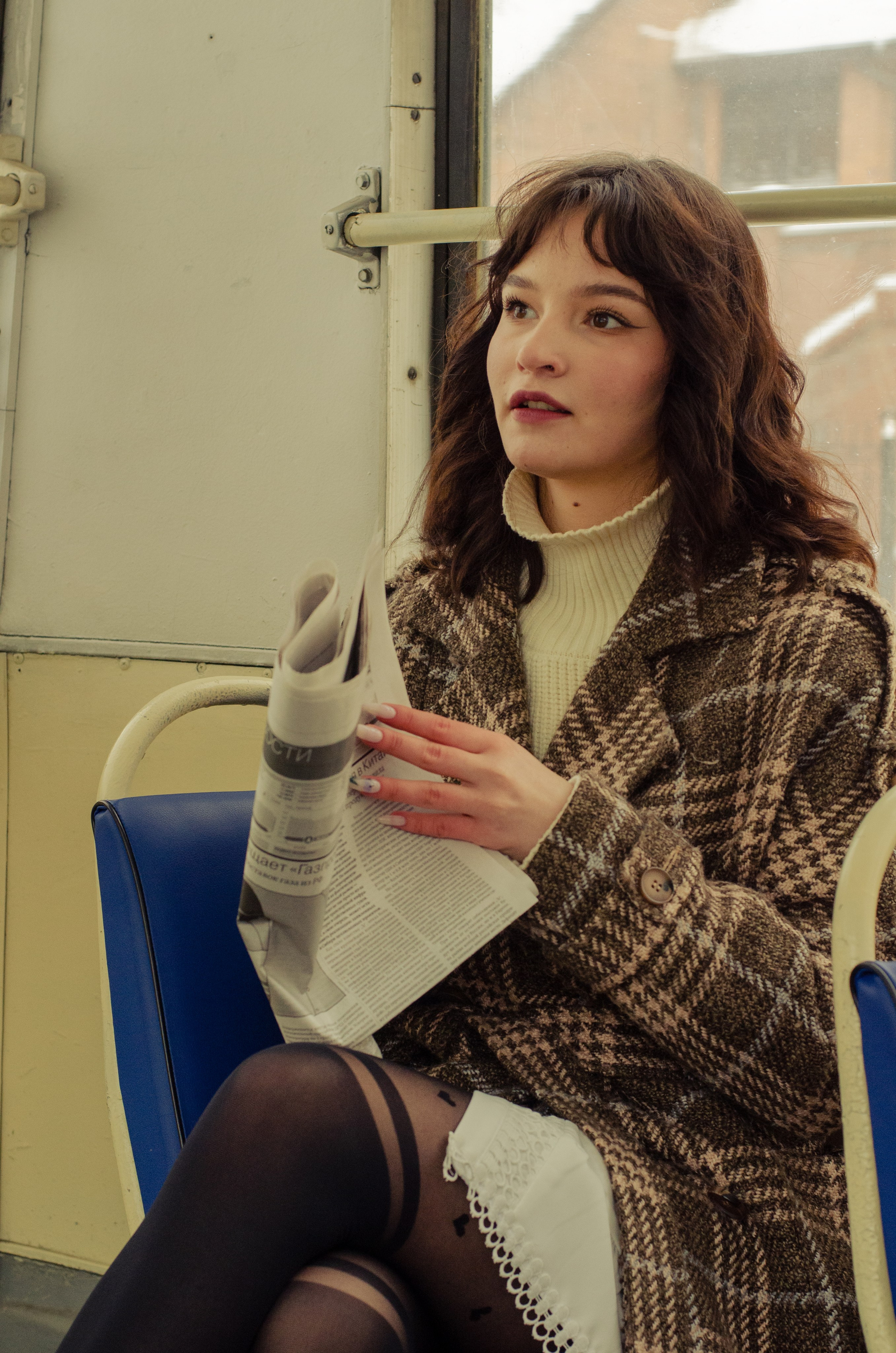 Татьяна, Питер, Трамвай. Фотограф Челябинск Ирина Ермоленко