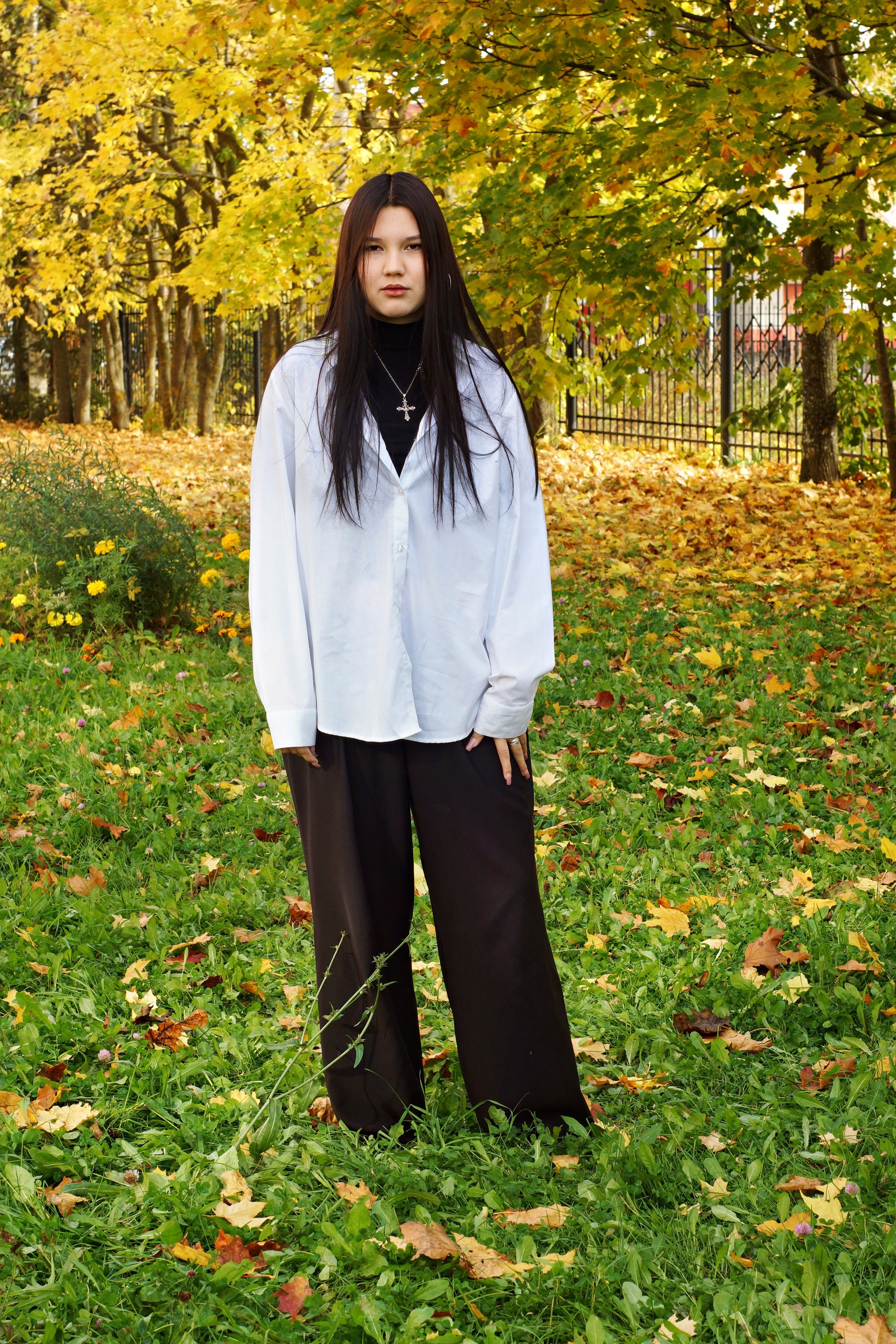 Осенняя фотосессия в школе г. Йошкар-Ола