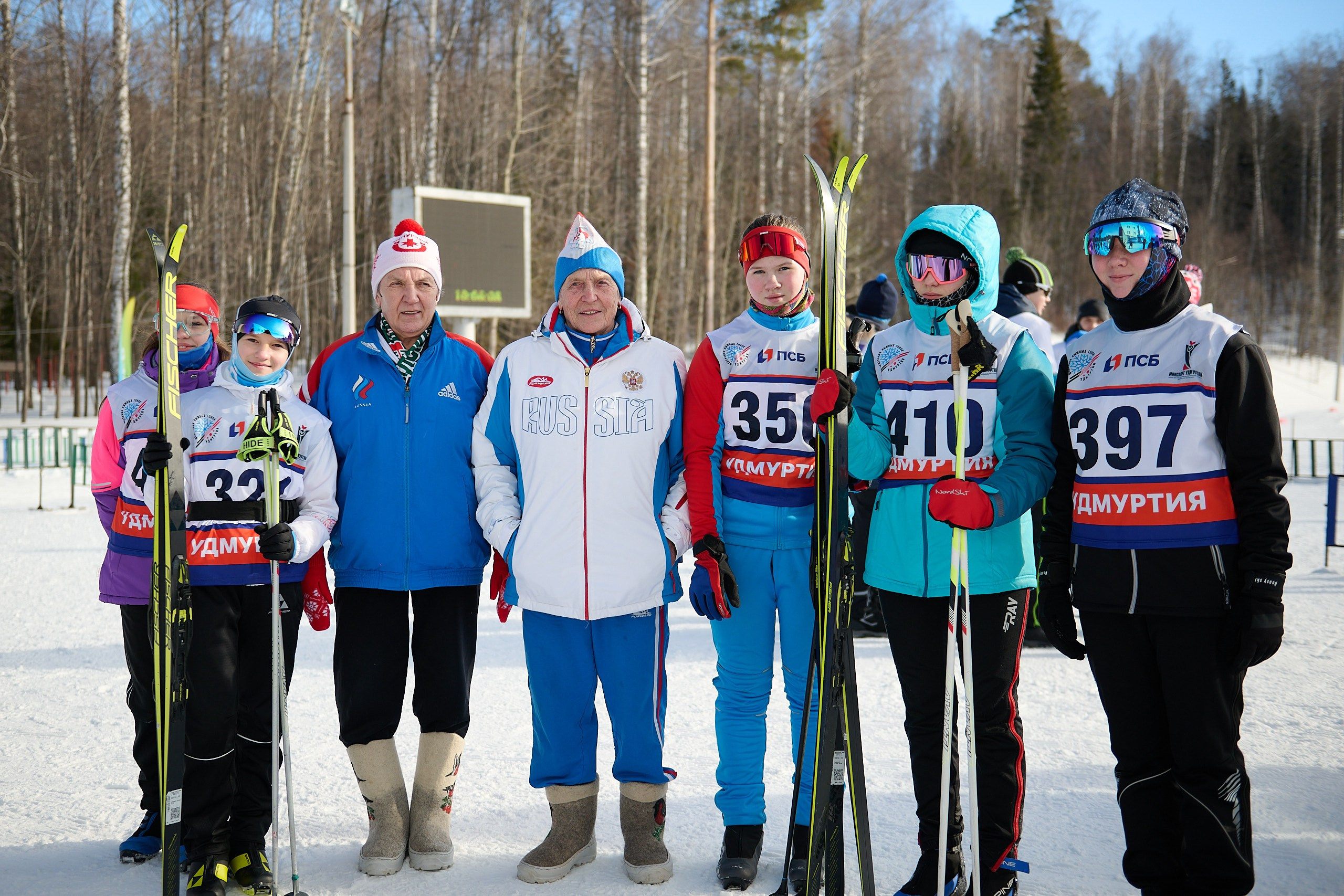 Всероссийские соревнования по лыжным гонкам «Пионерская правда». Ижевс. Спортивный репортажный фотограф в Ижевске Сергей Мерзляков